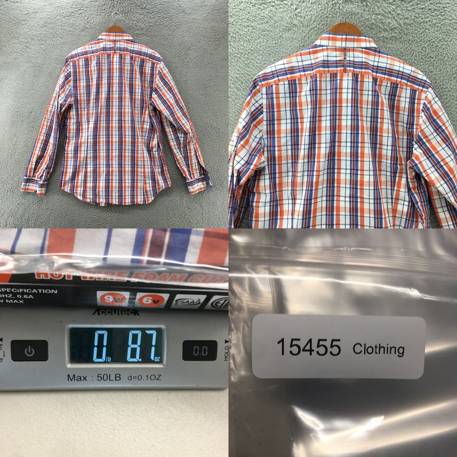 Banana Republic Banana Republic Button-Up Shirt Mens L Multicolor Cotton Plaid Slim Fit Pocket Shirt Mens L Multicolor Cotton Plaid Slim Fit Pocket Size US L / EU 52-54 / 3 - 8 Thumbnail