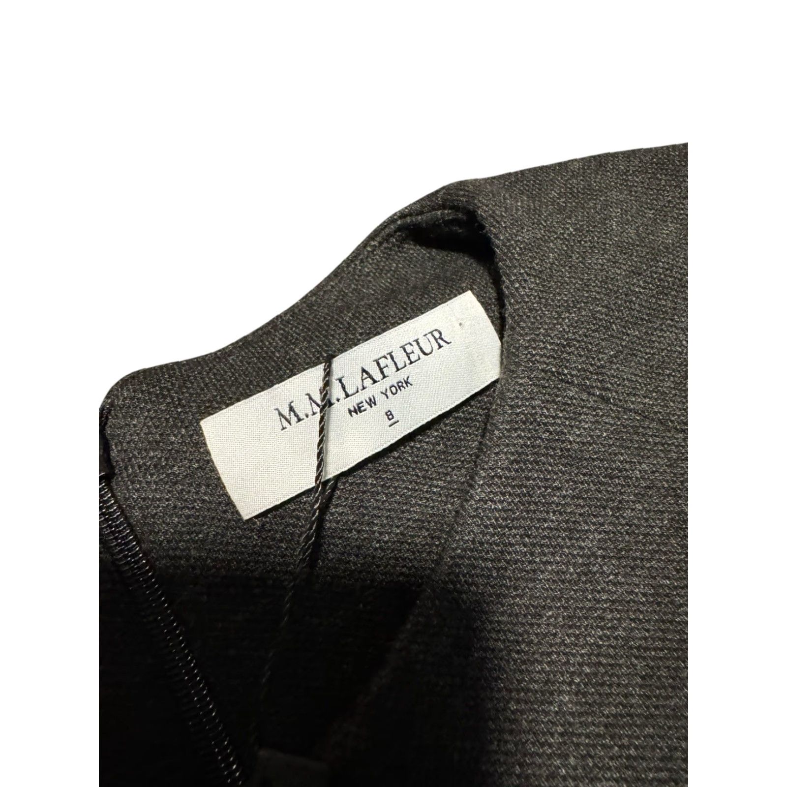 M.M.LaFleur M.M.LaFleur Katie Dress Womens Texture Ponte Charcoal Tank Above Size 8 NWT Size M / US 6-8 / IT 42-44 - 5 Thumbnail