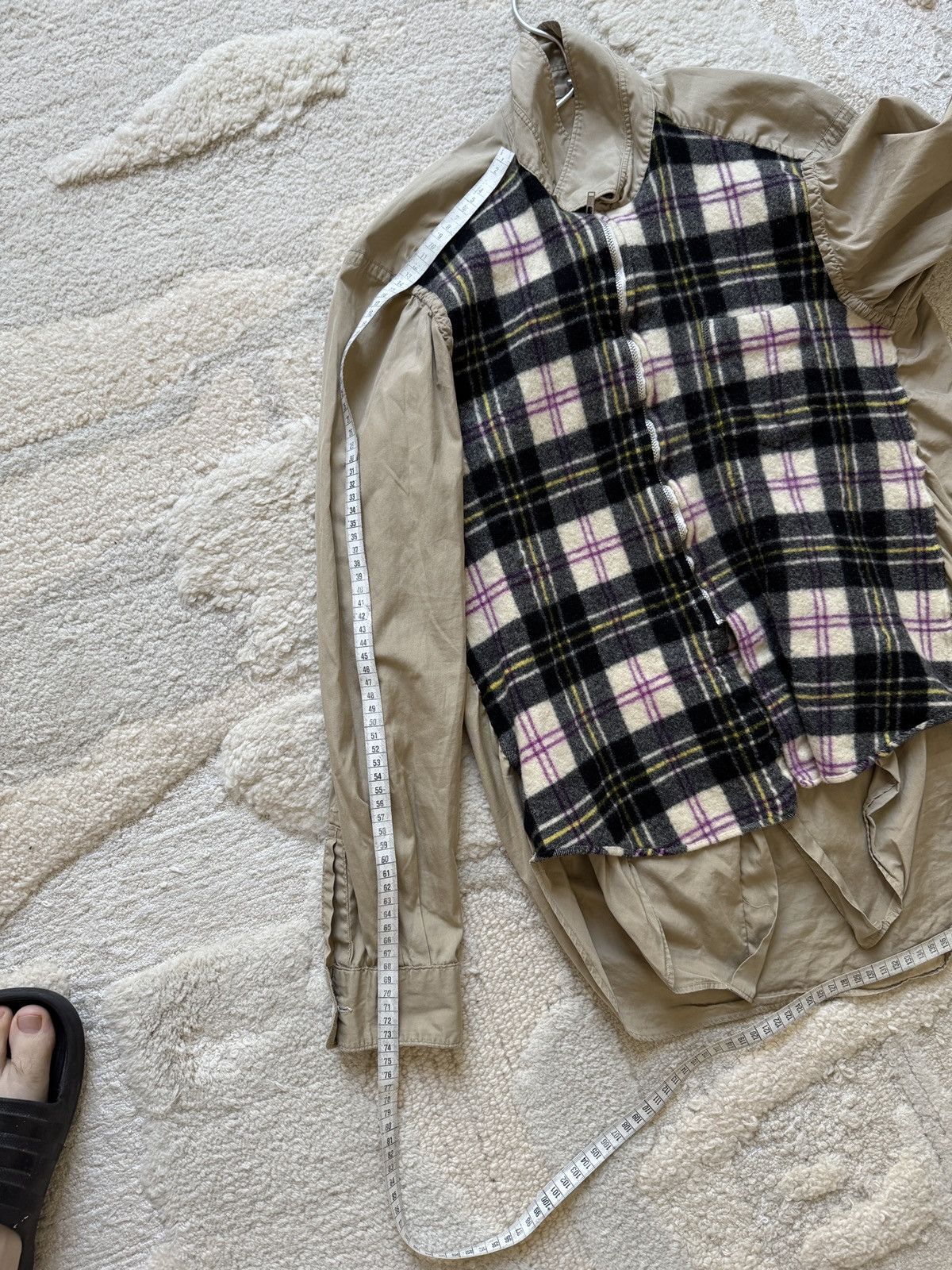 Comme des Garcons Homme Plus Comme Des Garcons Homme shrunken reversible shirt Size US S / EU 44-46 / 1 - 10 Thumbnail