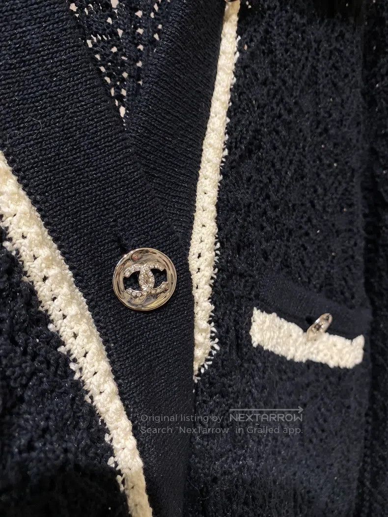 Chanel Chanel 24p popular black and white panda colour-matched ca Size M / US 6-8 / IT 42-44 - 4 Thumbnail