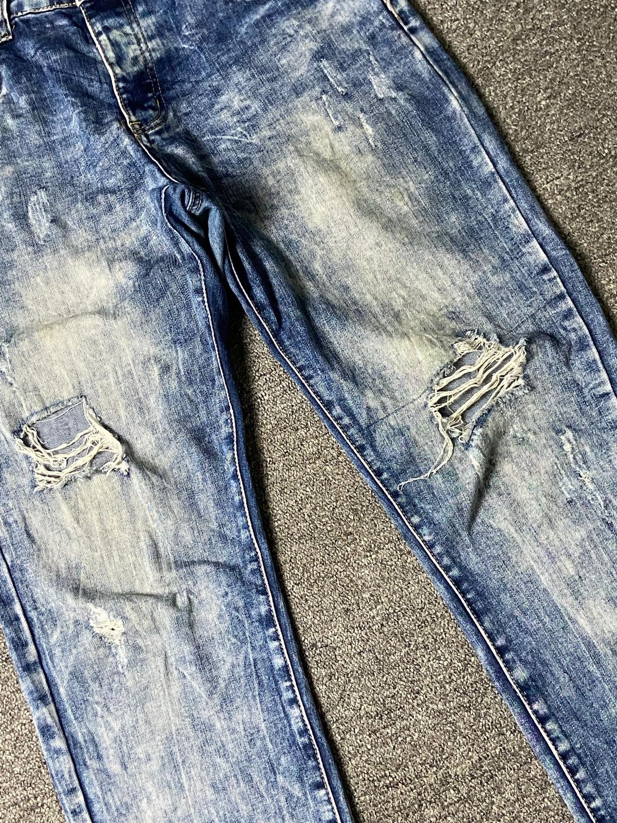 Japanese Brand × Seditionaries × Vintage GALLOP Brand Distressed Acid Wash Denim Jeans (132) Size US 32 / EU 48 - 12 Thumbnail