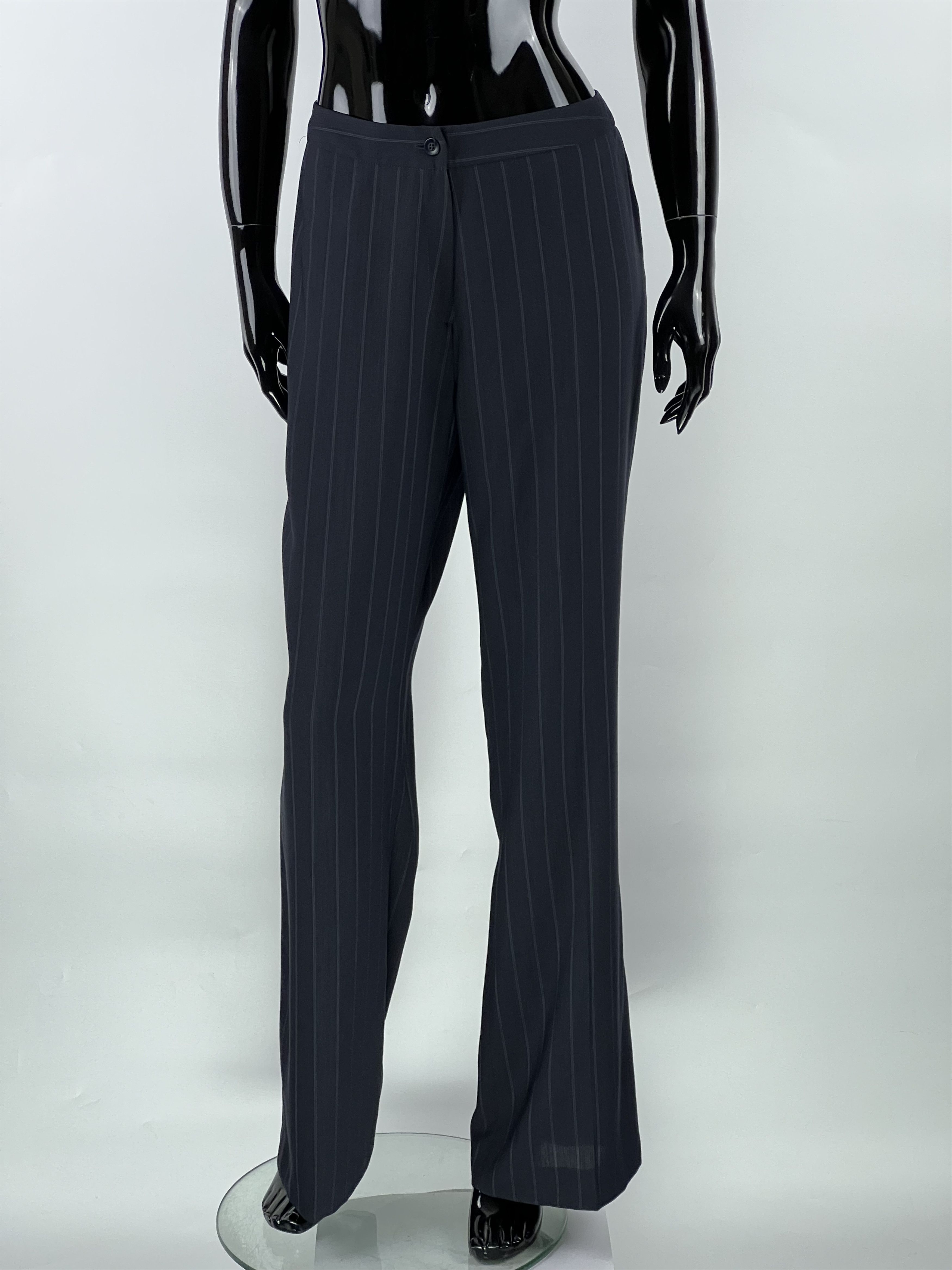 Gerard Darel Gerard Darel Striped Wool Suit Size 44 Size XL / US 12-14 / IT 48-50 - 10 Thumbnail