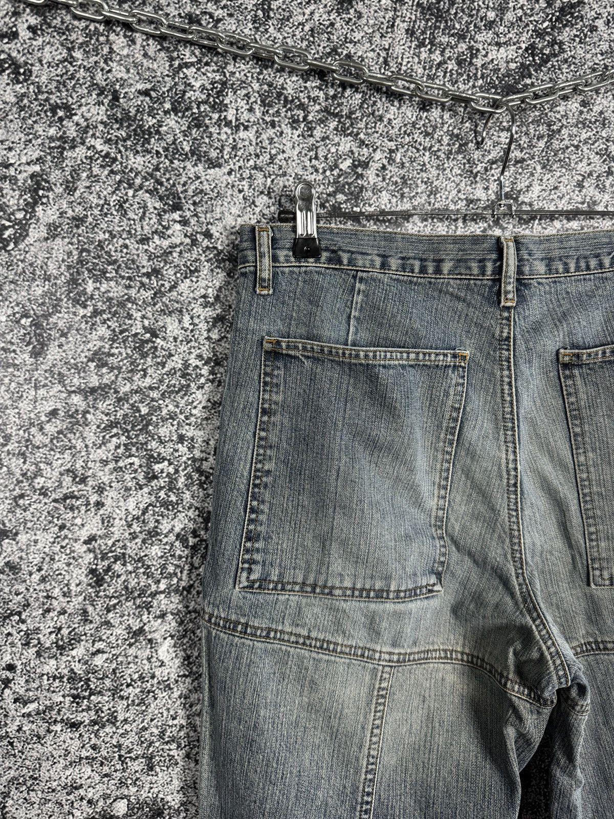 Neighborhood Vintage Neighborhood NYC Cargo Denim Pants Utility Techwear Size US 33 - 13 Thumbnail