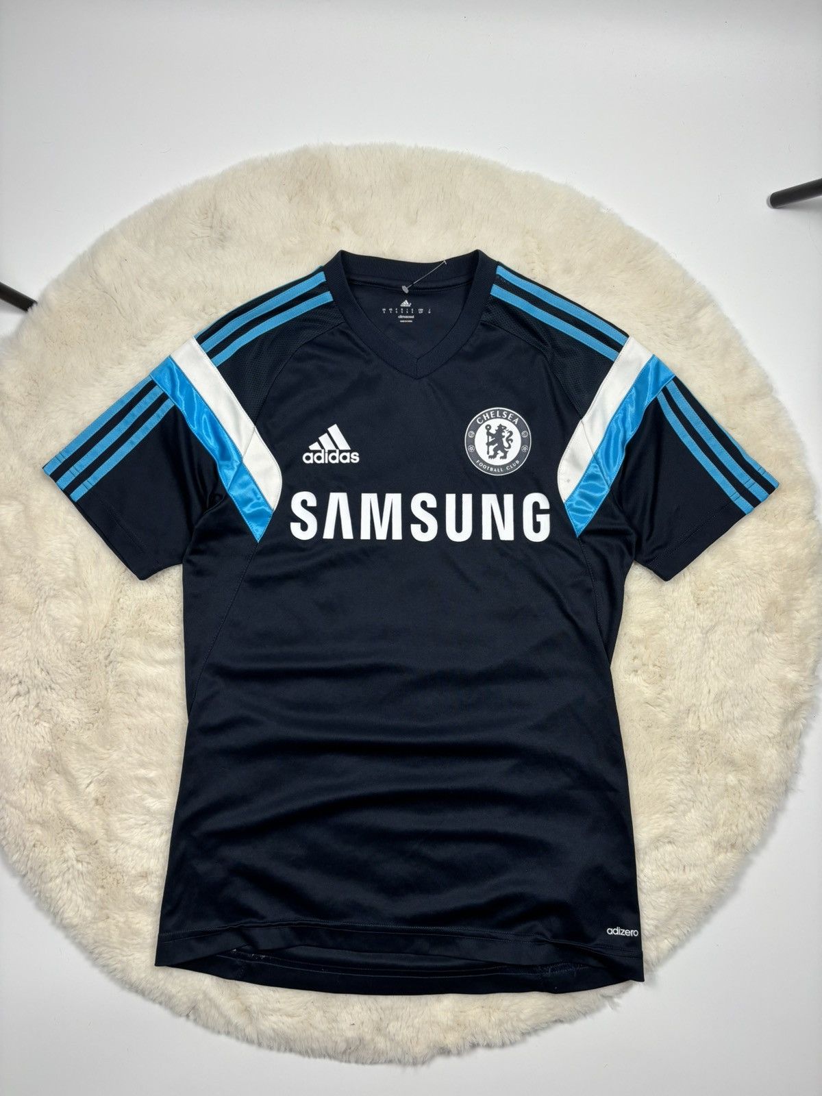 Adidas × Chelsea Soccer Adidas FC Chelsea 2014/15 Training Soccer Jersey Vintage Size US S / EU 44-46 / 1 - 1 Thumbnail