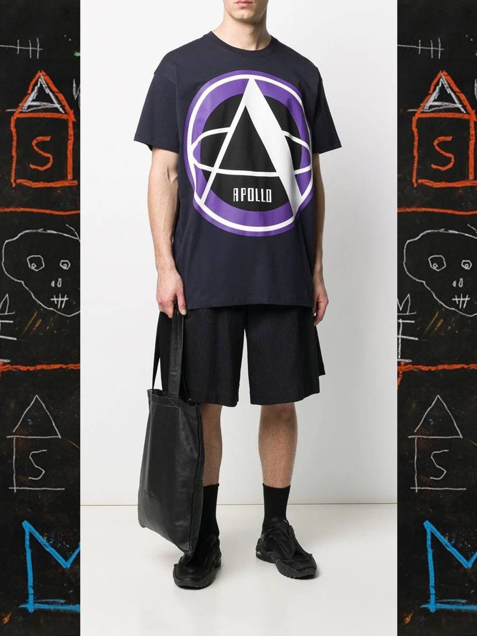 Raf Simons Raf Simons White Apollo t-shirt Size US M / EU 48-50 / 2 - 1 Thumbnail