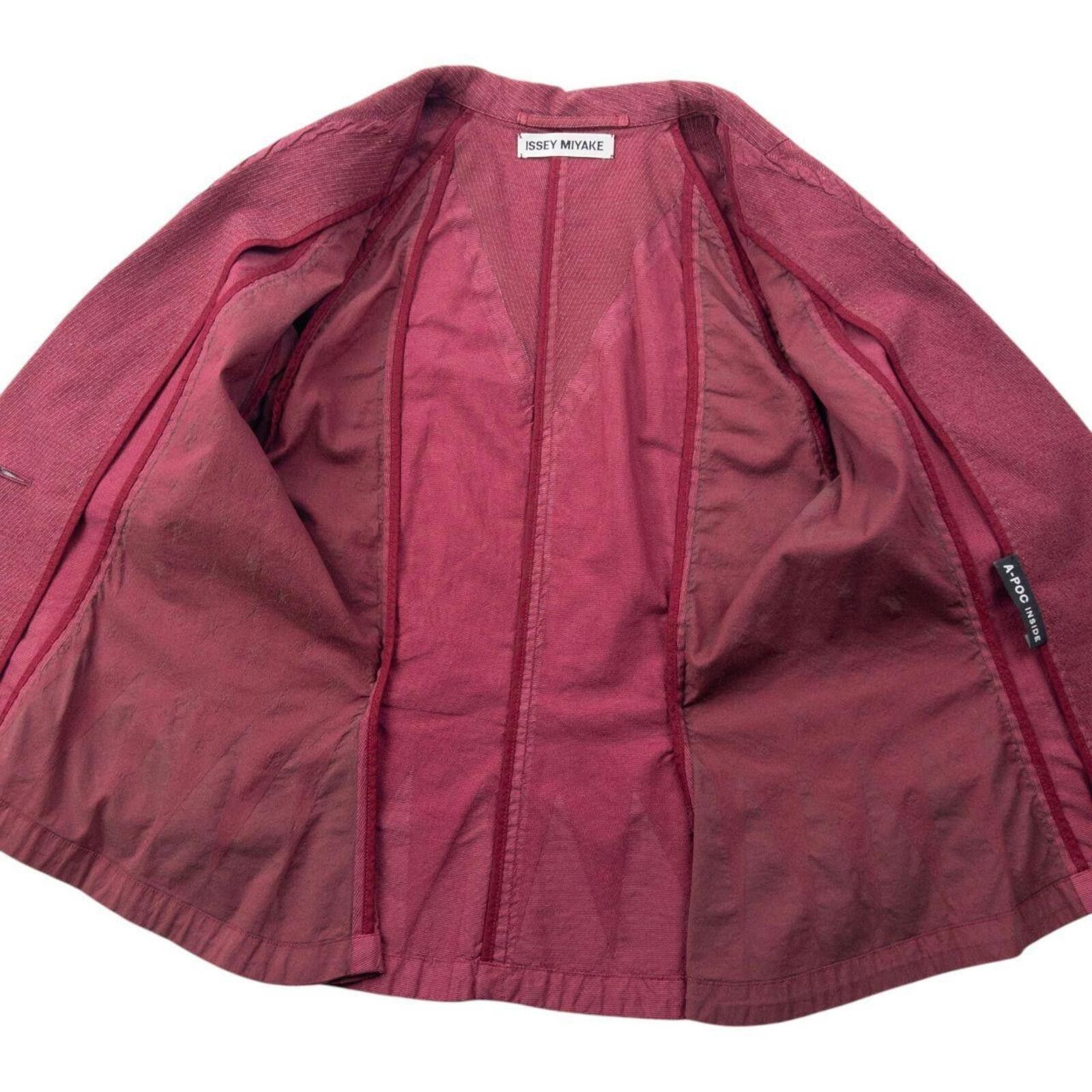 Issey Miyake Vintage 2000s Issey Miyake A-POC Lightweight Jacket Womens M Size M / US 6-8 / IT 42-44 - 4 Thumbnail