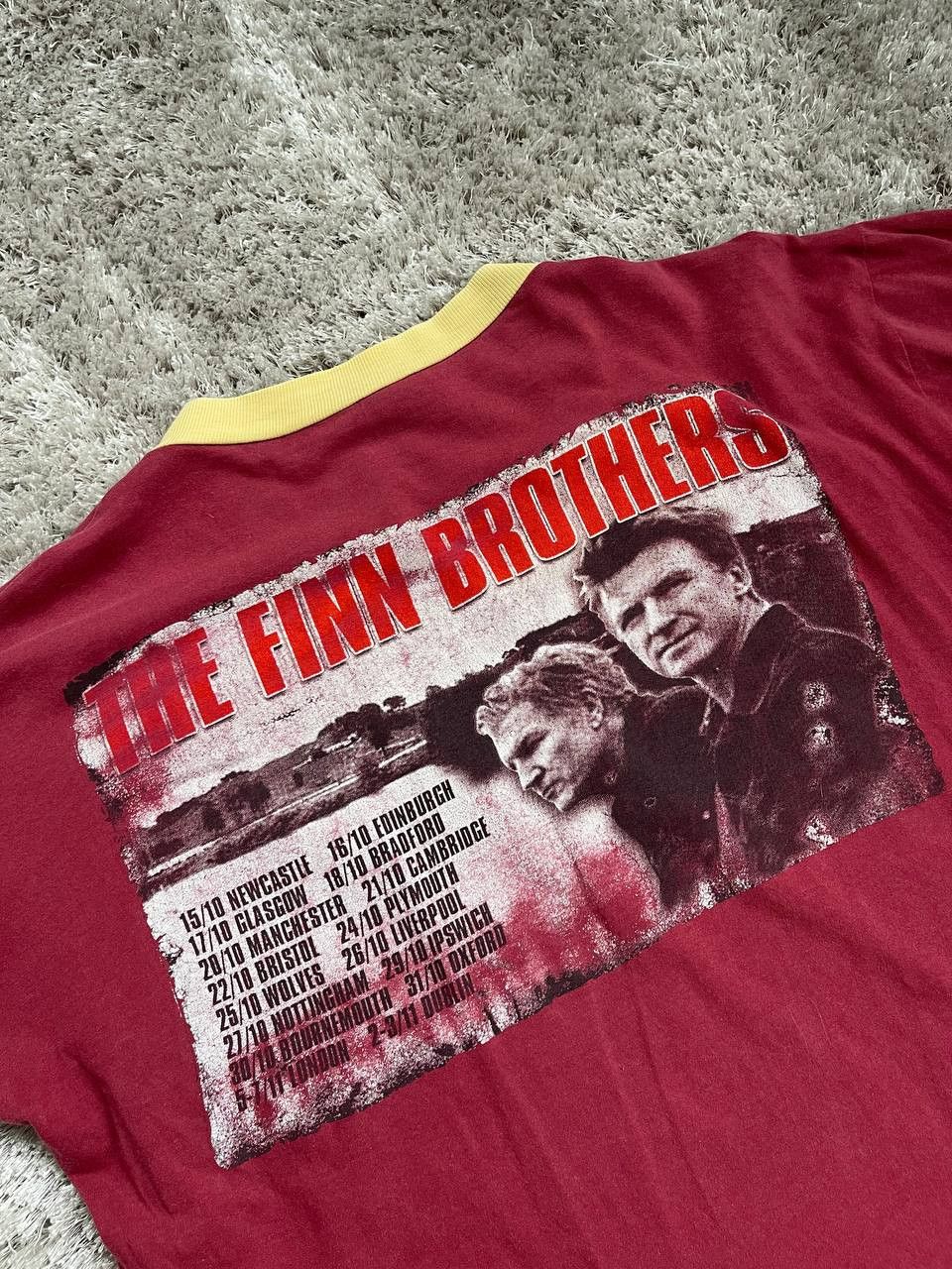 Band Tees × Vintage The finn brothers vintage 2010 rare tee Size US L / EU 52-54 / 3 - 13 Thumbnail