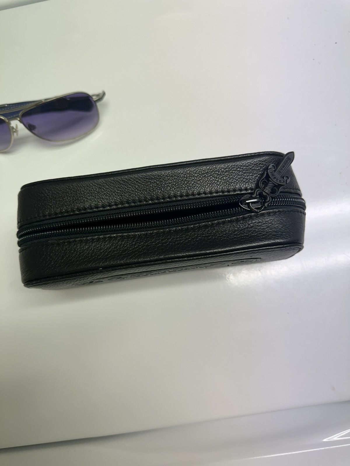 Chrome Hearts chrome hearts vintage sunglasses leather good condition Size ONE SIZE - 4 Thumbnail