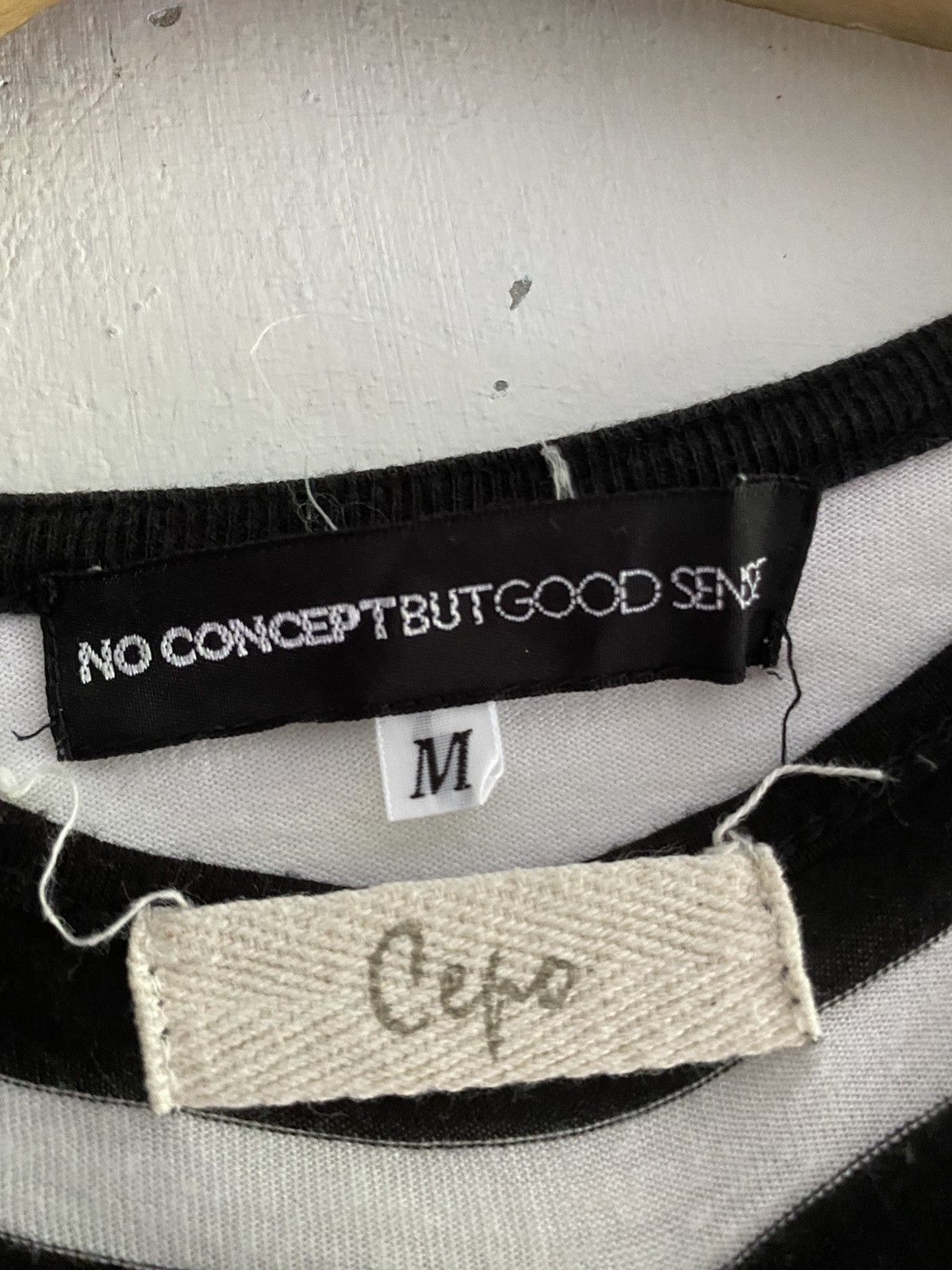 If Six Was Nine × Japanese Brand × Le Grande Bleu (L.G.B.) 2in1 double layers noconceptbutgoodsense poem tshirts Size US M / EU 48-50 / 2 - 5 Thumbnail