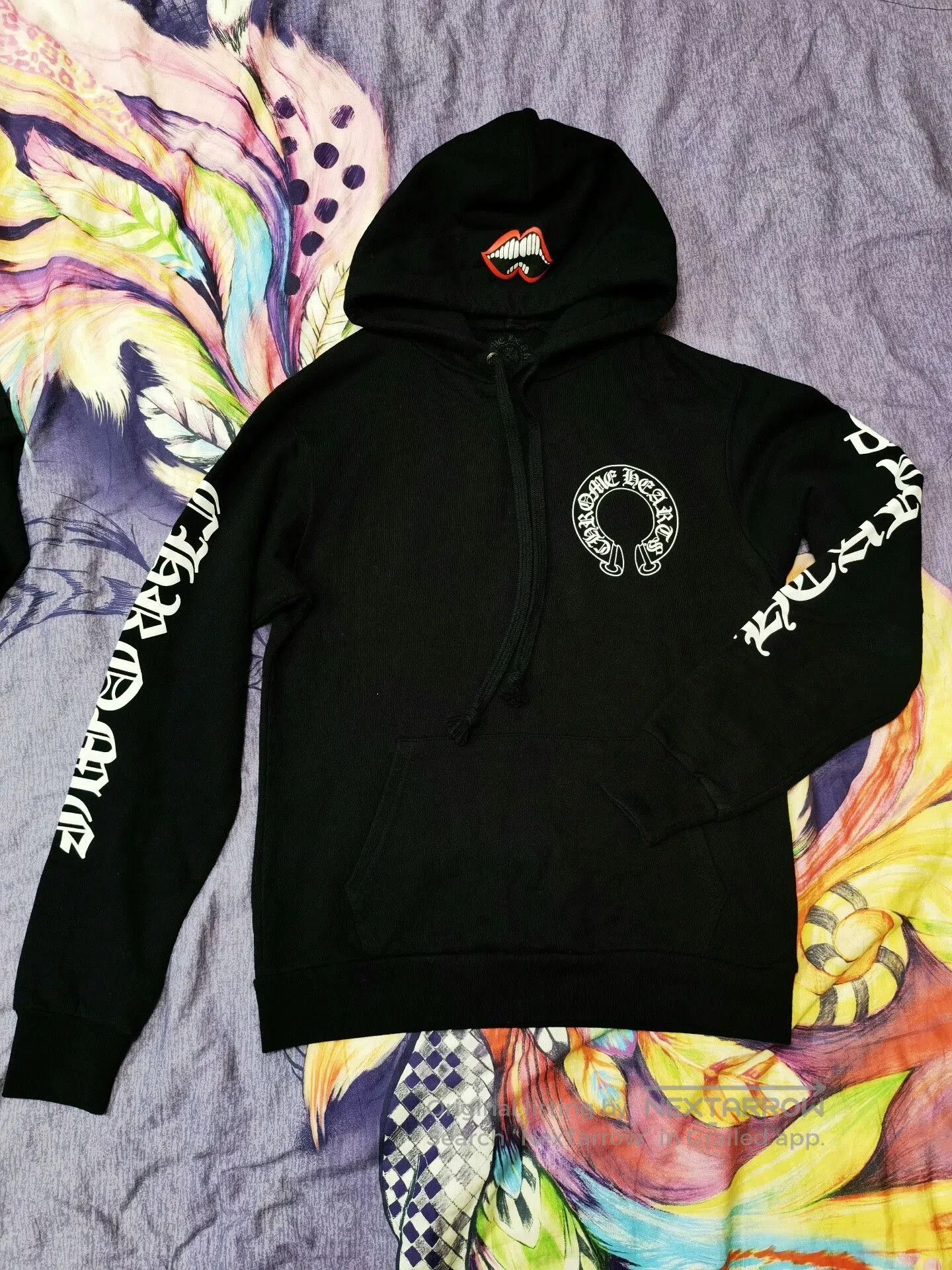 Chrome Hearts Chrome Hearts Mattyboy Red Lips Horseshoe Hoodie. Size US S / EU 44-46 / 1 - 1 Thumbnail
