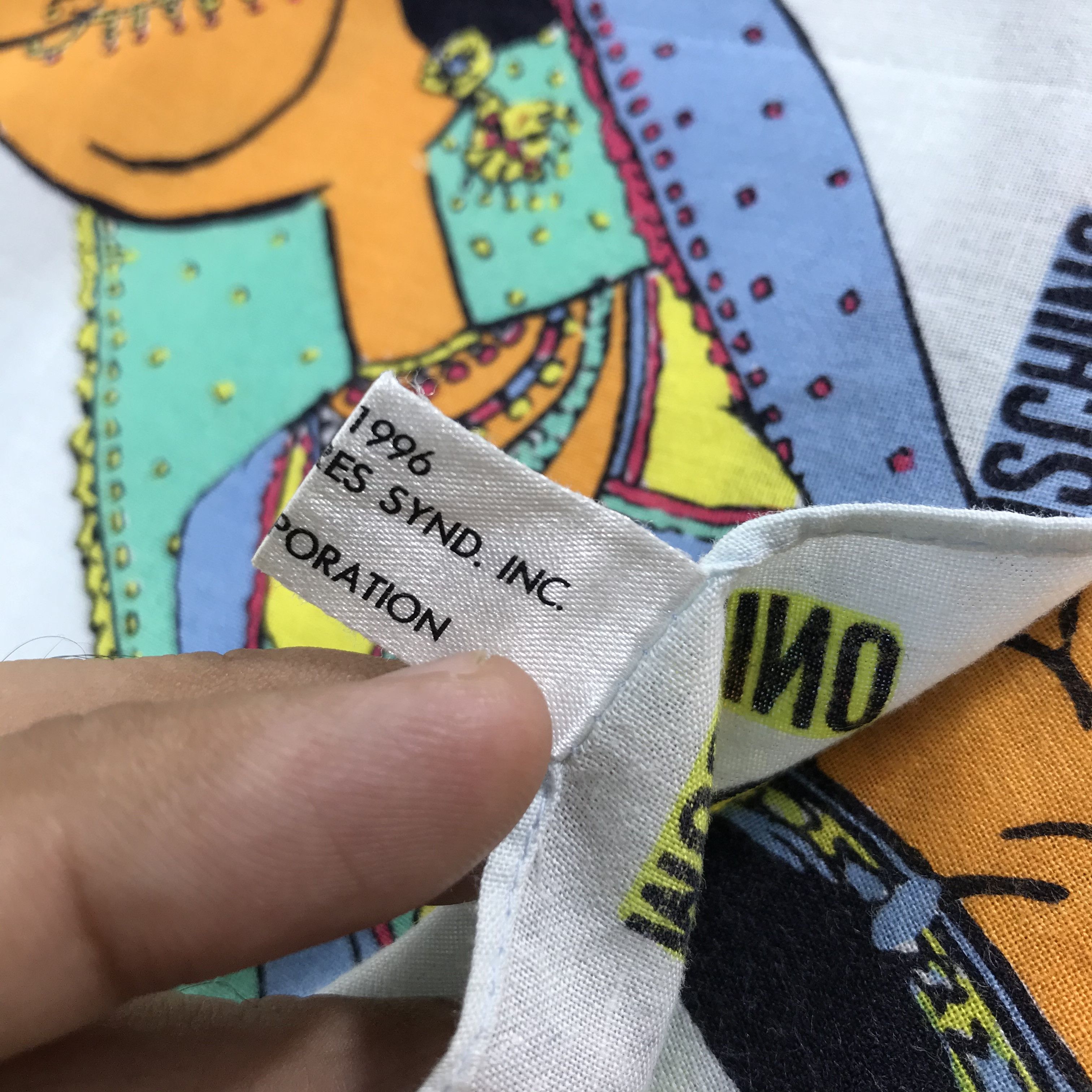 Moschino MOSCHINO Handkerchief Neckerchief Bandana H446 Size ONE SIZE - 9 Thumbnail