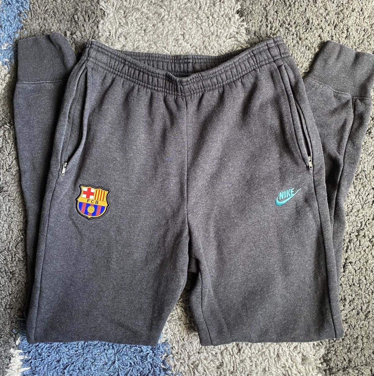 Nike Fc Barcelona Nike Jogger Pants Size Small Size US 28 / EU 44 - 1 Thumbnail