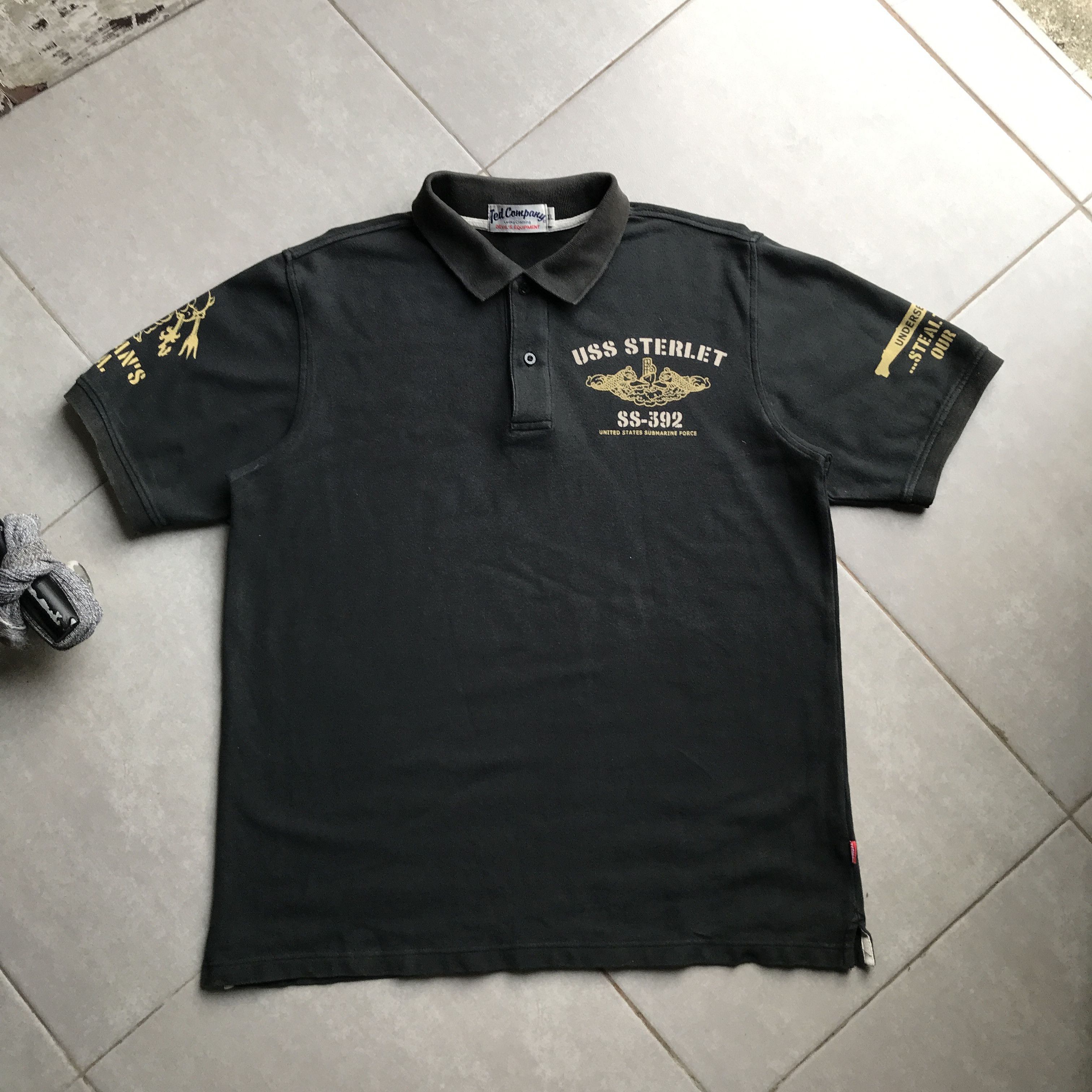 Vintage Vintage ted company us sub marine force Size US XL / EU 56 / 4 - 3 Thumbnail