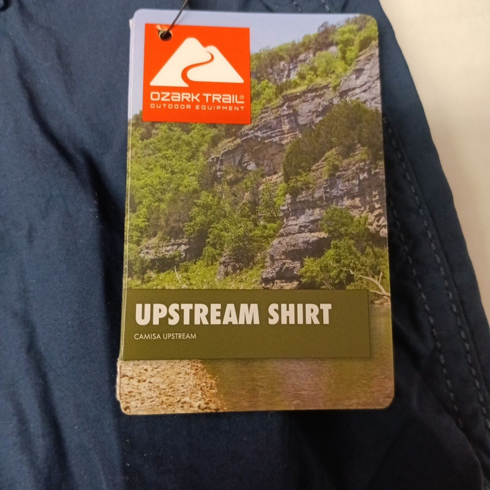 Other Ozark Trail Upstream Shirt Mens M Blue Vented Fishing UPF 50 Size US M / EU 48-50 / 2 - 4 Thumbnail