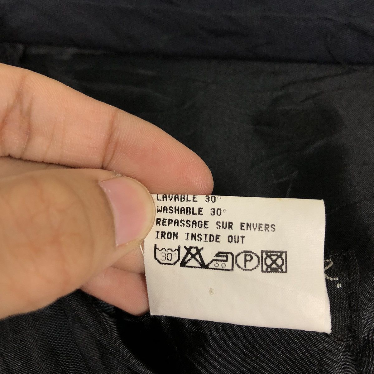 agnes b. 🔥Rich Black - Iconic Chore Work Pants Size US 32 / EU 48 - 11 Thumbnail