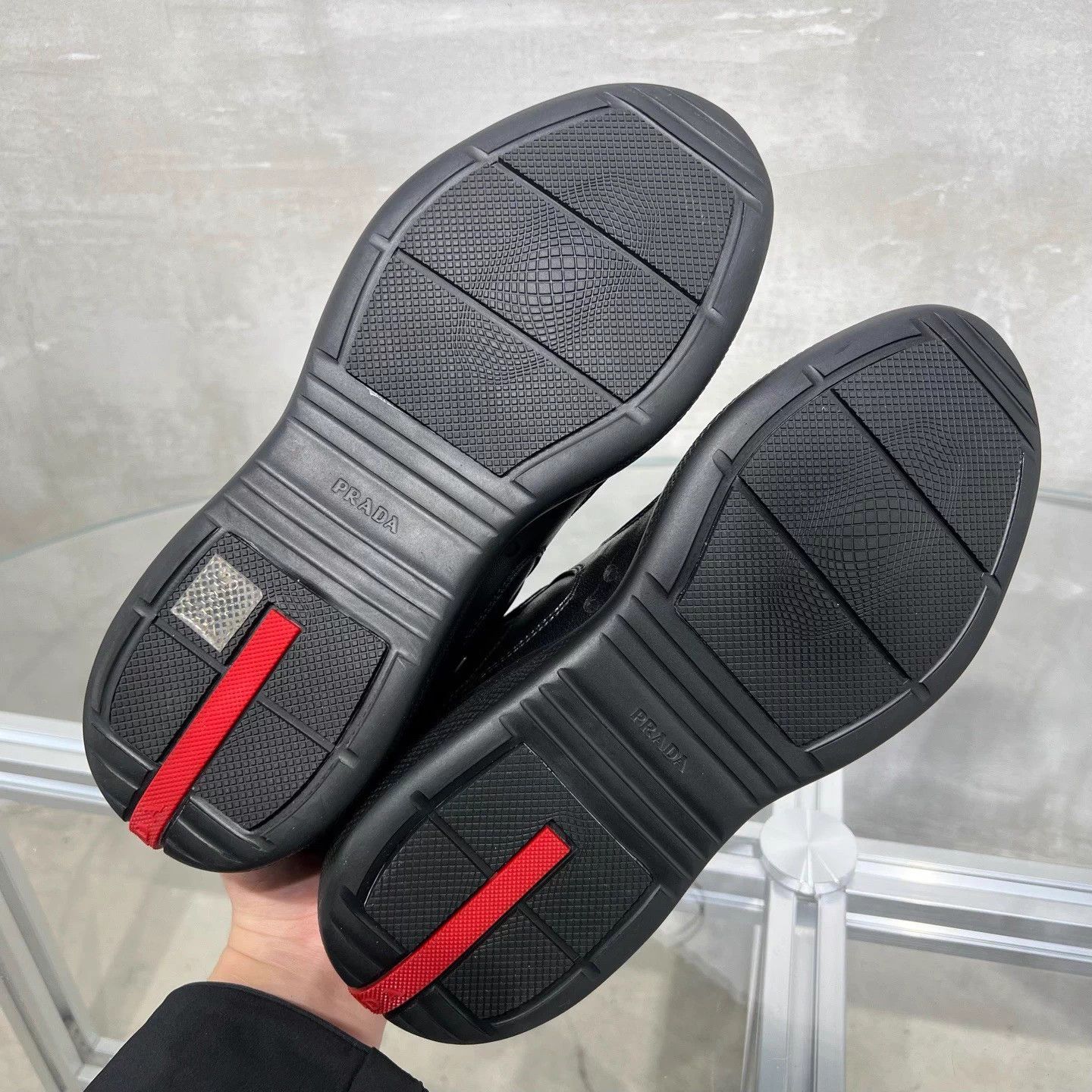 Prada Prada America's Cup black trainers US5.5/39.5 new tried Size US 5.5 / IT 35.5 - 7 Thumbnail