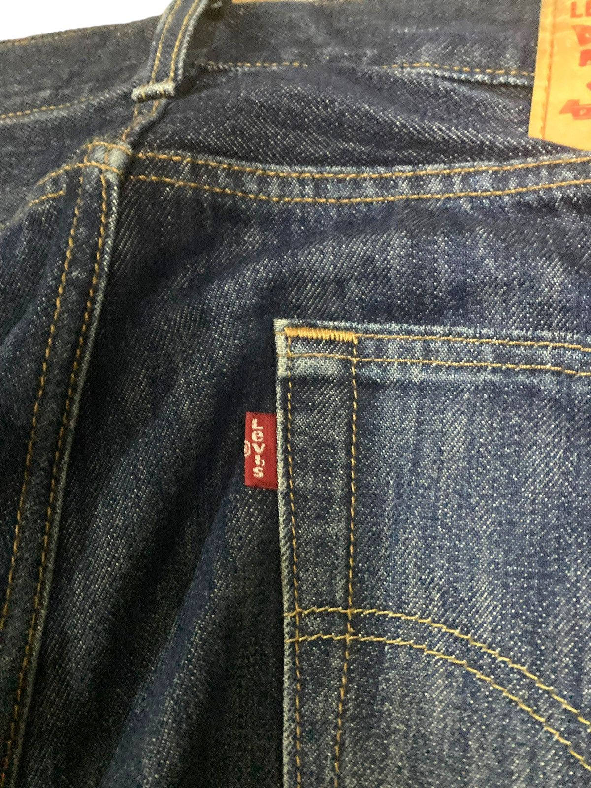 Levi's × Levi's Vintage Clothing Vintage Y2K 501 Levis Distressed Denims Size US 34 / EU 50 - 10 Thumbnail