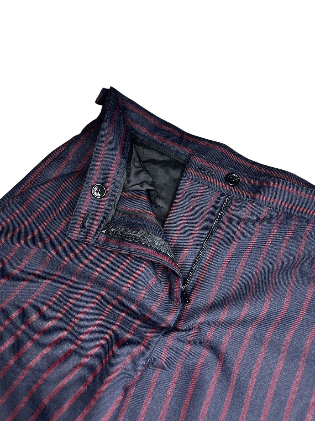 Marni Striped Trousers with Slit Size 27" / US 4 / IT 40 - 5 Thumbnail