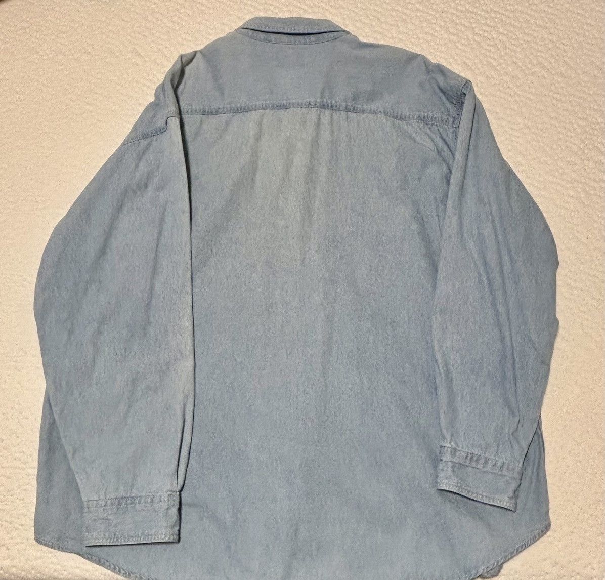 Lee Vintage Lee Sports x Chicago Bulls Denim Button Down Sze XXL Size US XXL / EU 58 / 5 - 4 Thumbnail
