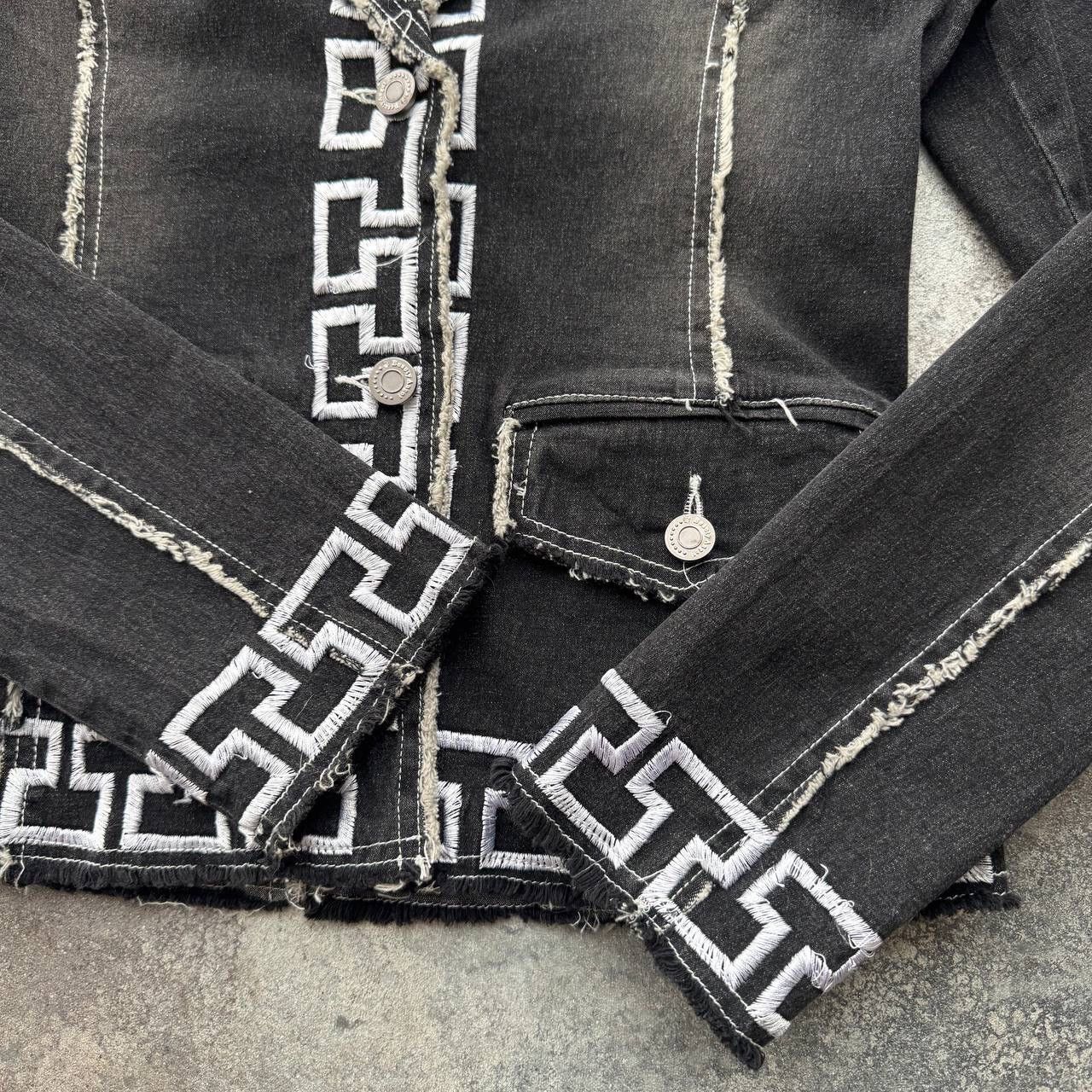 Hysteric Glamour × If Six Was Nine × Japanese Brand Beauty Angel Paris Vintage Gothic Denim Jacket Size M / US 6-8 / IT 42-44 - 7 Thumbnail