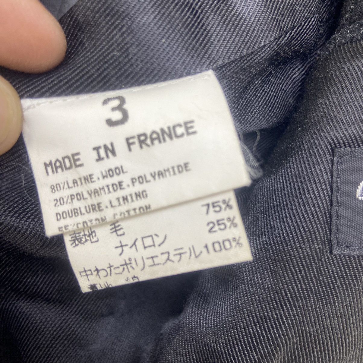 agnes b. Made in France Agnes B Homme Paris Wool Zipper Jacket Size US M / EU 48-50 / 2 - 13 Thumbnail