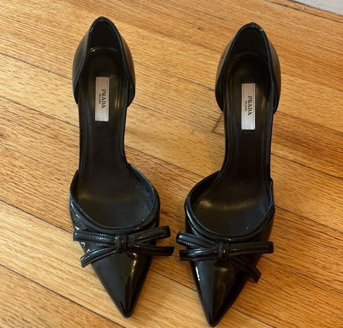 Prada Prada patent leather pumps Size US 8.5 / IT 38.5 - 1 Thumbnail