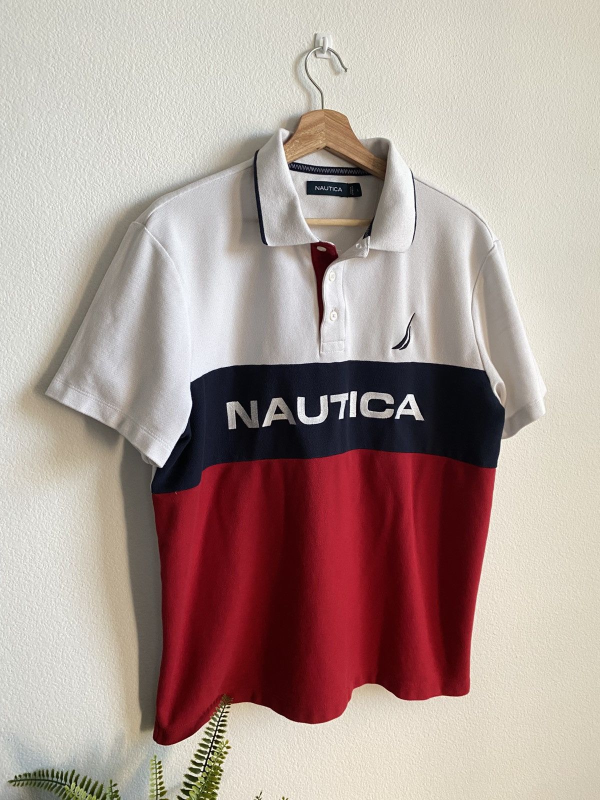 Nautica Nautica Rugby Logo Polo Shirt Size US L / EU 52-54 / 3 - 2 Thumbnail