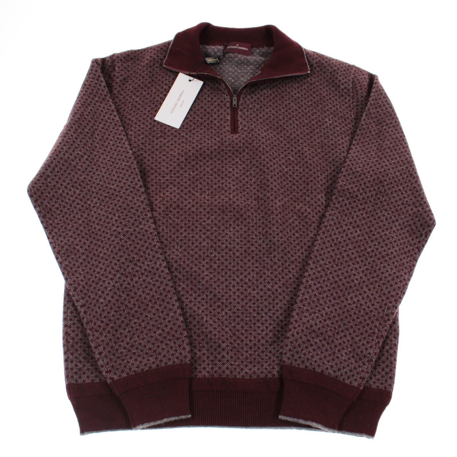 Luciano Barbera Luciano Barbera Sweater Size US L in Red Size US L / EU 52-54 / 3 - 5 Thumbnail