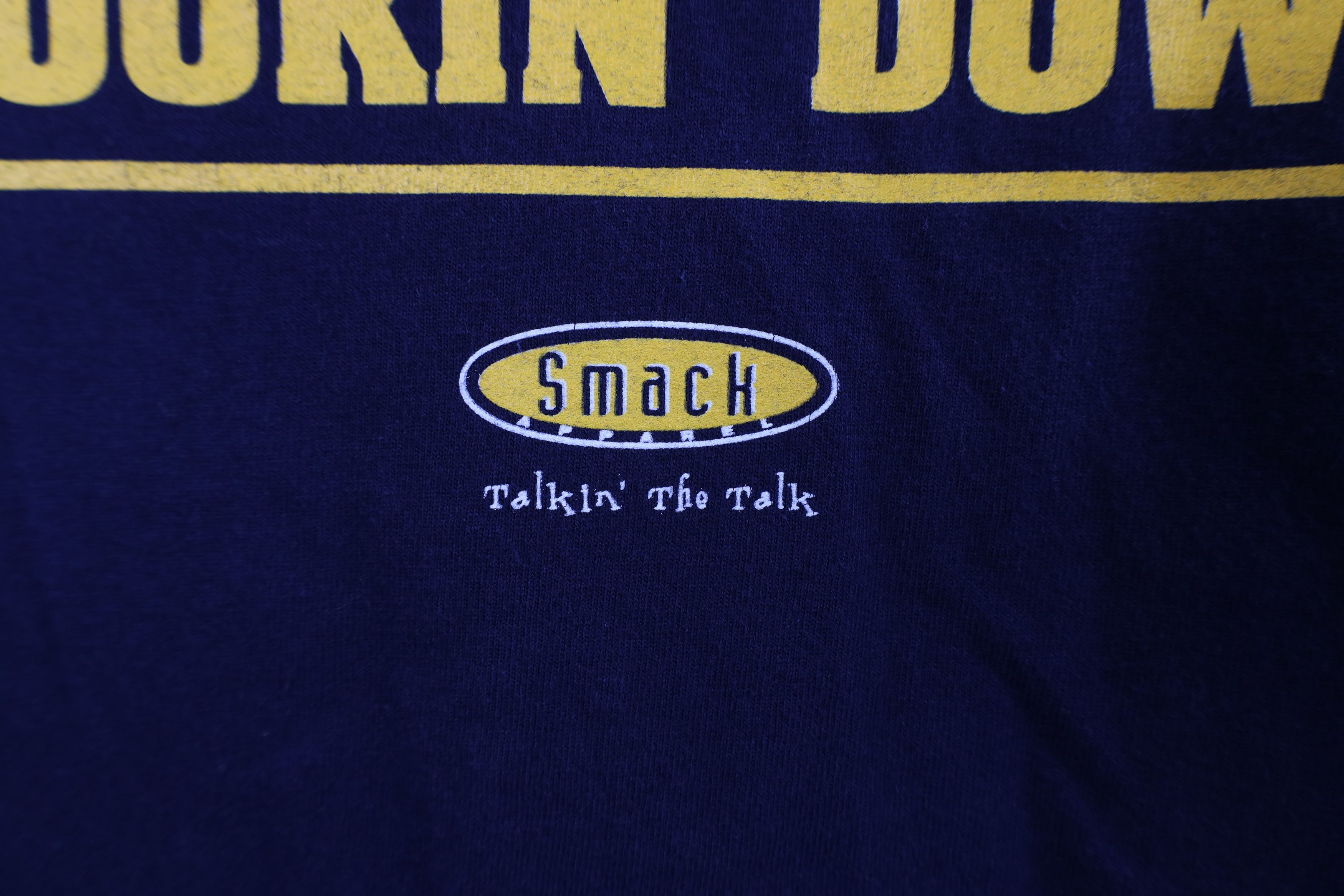 Vintage Vintage Looking Down University of Michigan Football T-Shirt Size US M / EU 48-50 / 2 - 5 Thumbnail