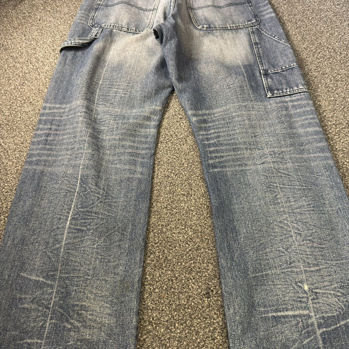 Hypebeast Vans Skateboard Dungaree Baggy Pants Y2k Style Size US 32 / EU 48 - 9 Thumbnail