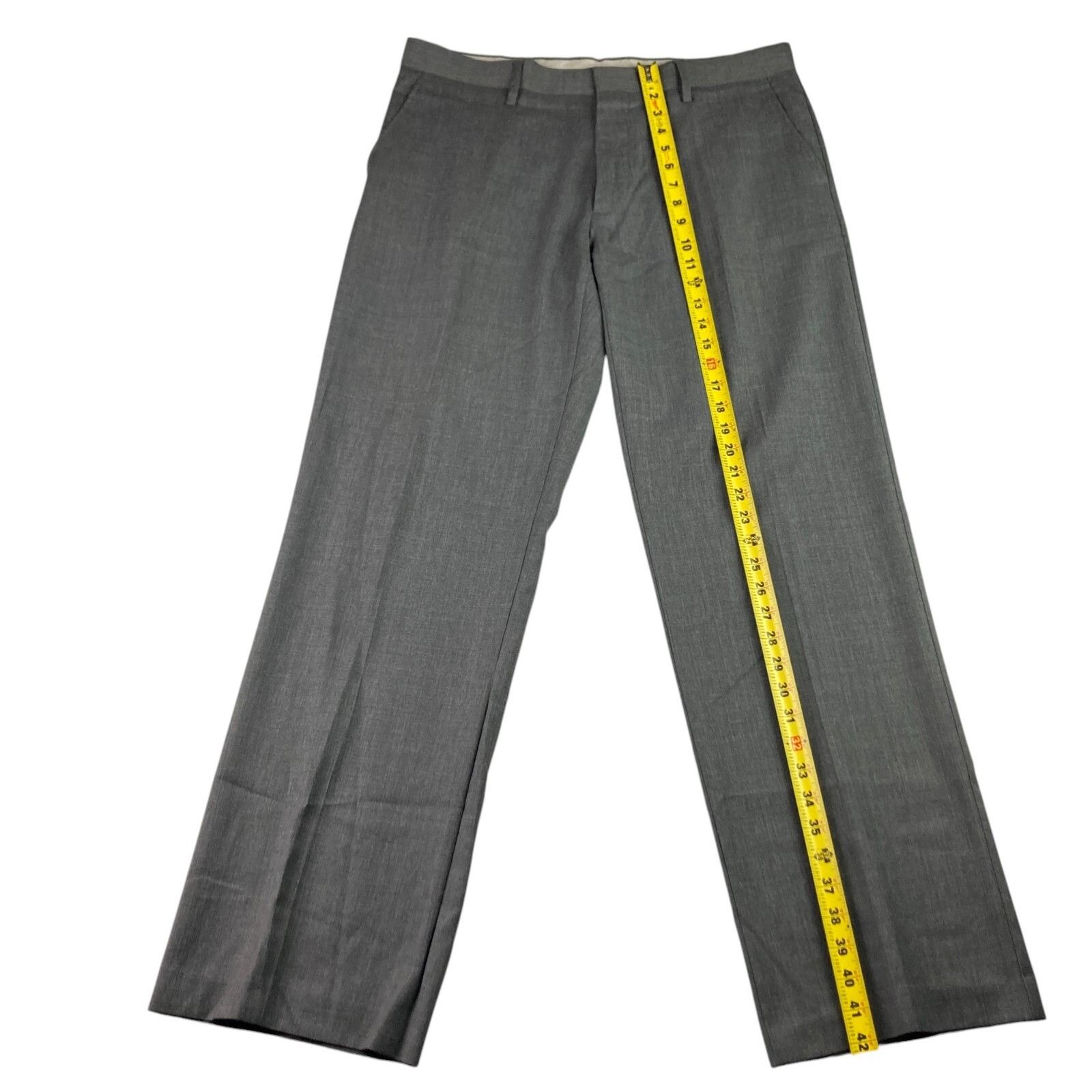 United Colors Of Benetton United Colors of Benetton Men’s 3-Button Suit Gray • US 42 L Size 42L - 14 Thumbnail