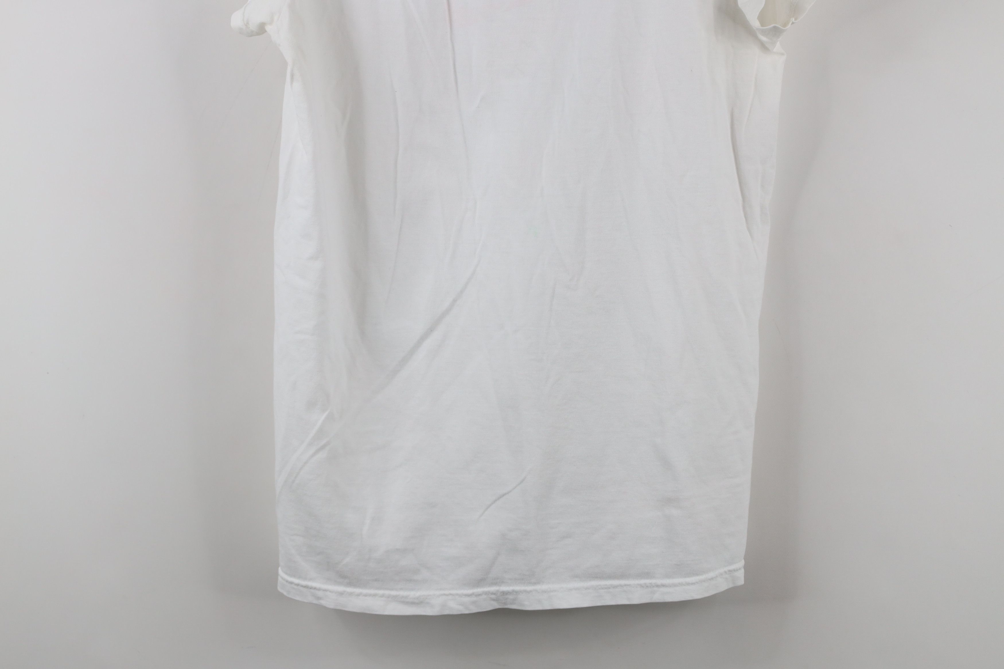 Nike × Vintage Vintage 90s Y2K Nike Scott Center Swoosh T-Shirt White Size L / US 10 / IT 46 - 3 Thumbnail