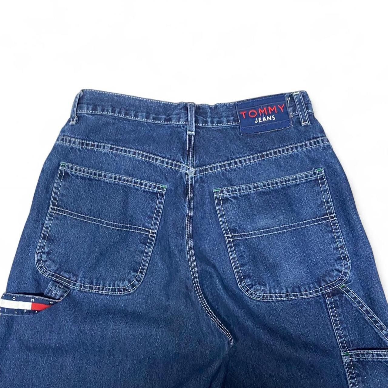 Tommy Hilfiger Vintage Tommy Hilfiger dark wash blue carpenter pants Size US 29 - 7 Thumbnail