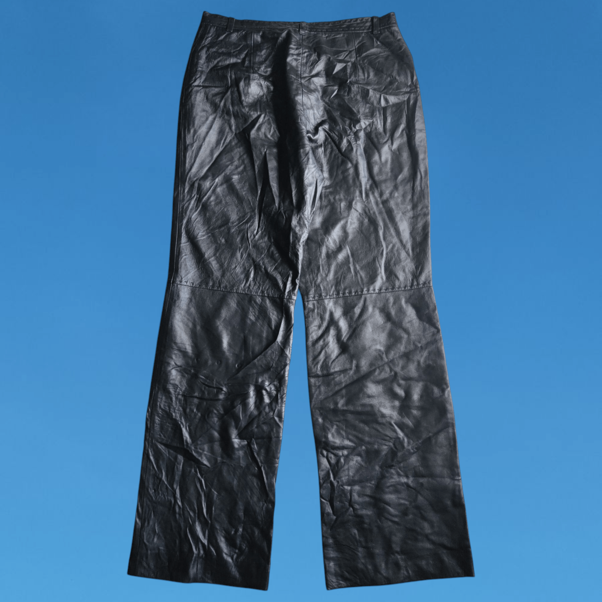 Japanese Brand × Leather Japanese Brand Address Sheepkin Leather Pants Size 29" - 2 Thumbnail