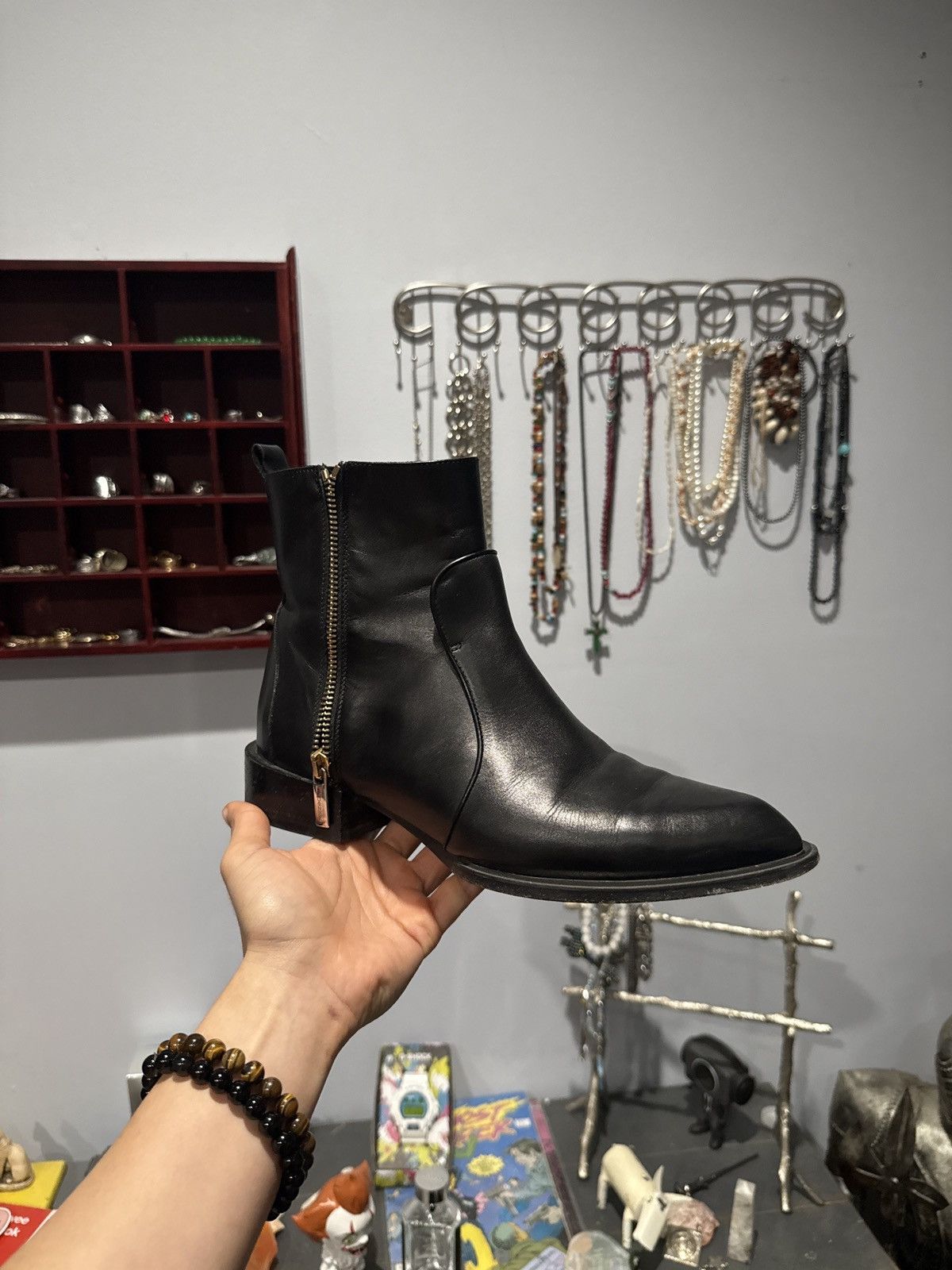 Other Capezzani Italian Leather Ankle Boots Size US 8 / IT 38 - 1 Thumbnail