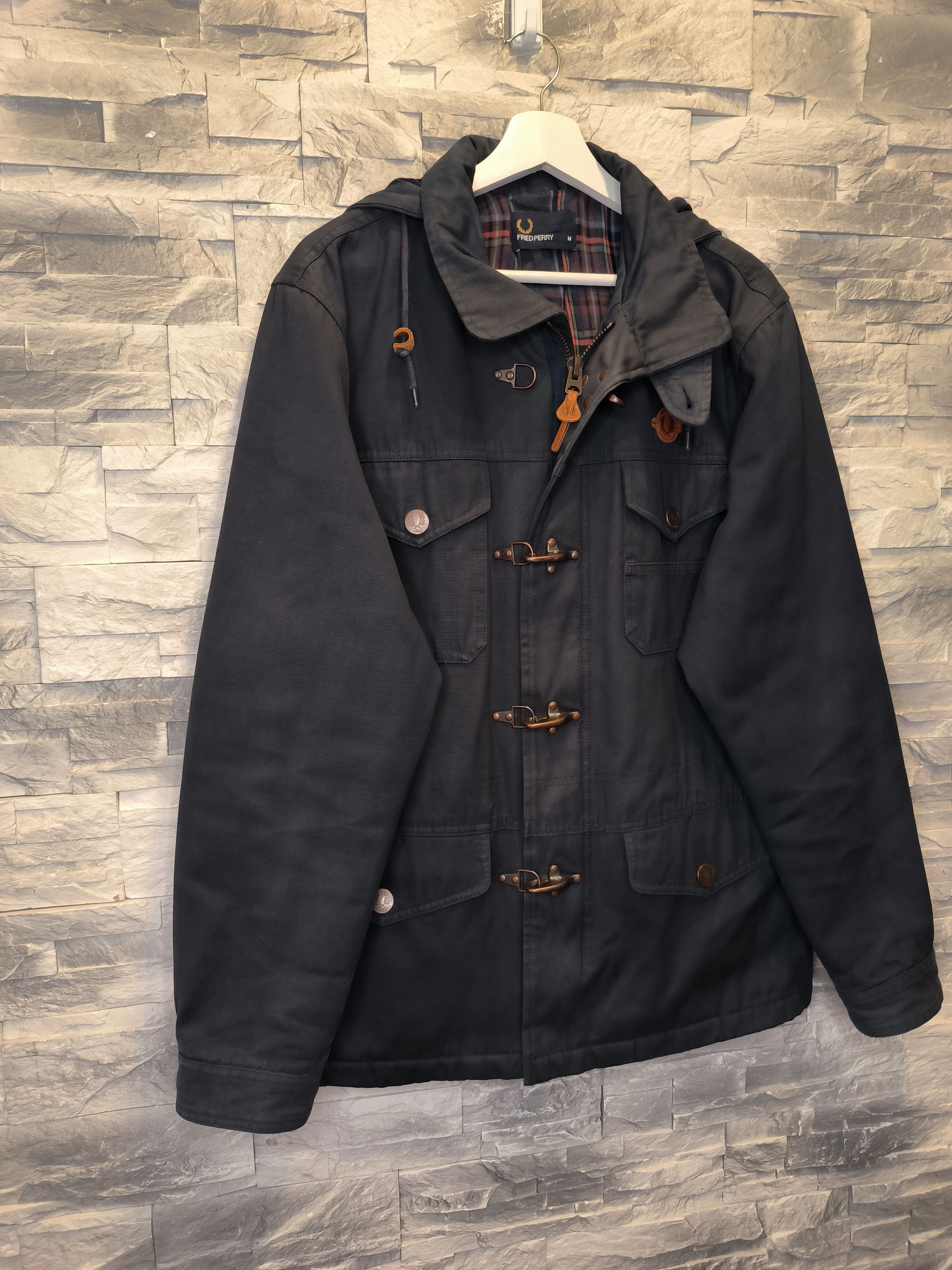 Fred Perry Fred Perry Duffle Coat Jacket Vintage Logo Size US M / EU 48-50 / 2 - 3 Thumbnail