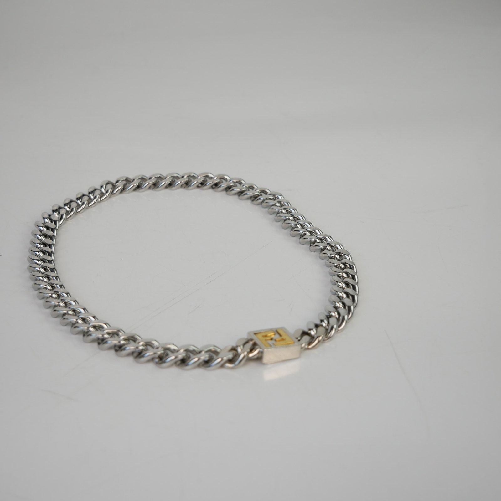 Fendi Fendi Cuban Mens Necklace Size ONE SIZE - 3 Thumbnail