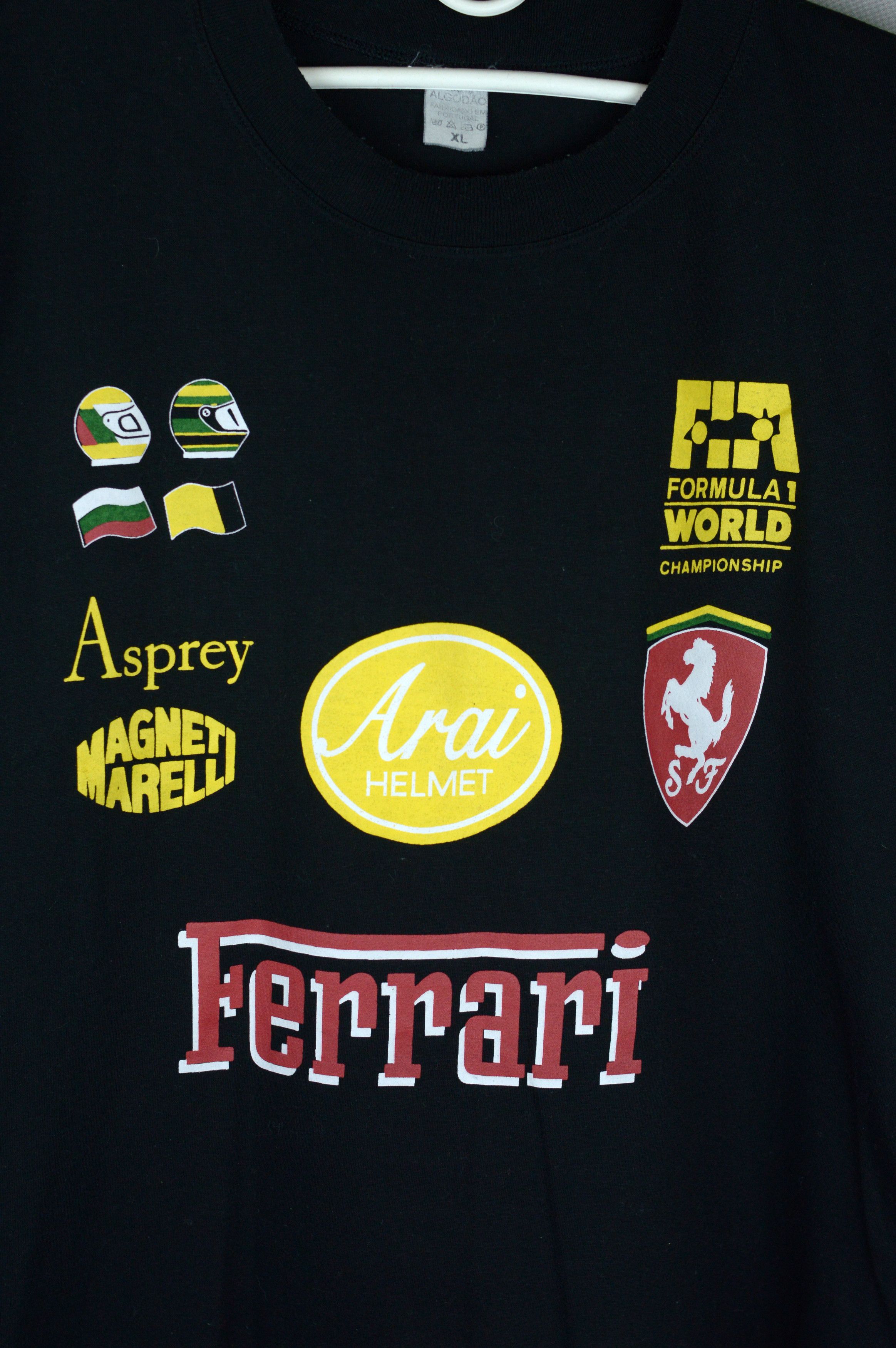 Vintage Vintage Ferrari 90s t shirt Size US XL / EU 56 / 4 - 3 Thumbnail