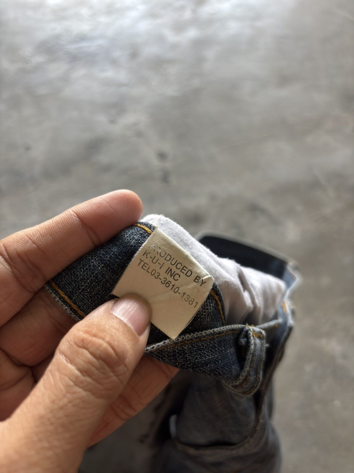 Hysteric Glamour KUI distressed japanese denim washed punk grunge style Size US 32 / EU 48 - 7 Thumbnail