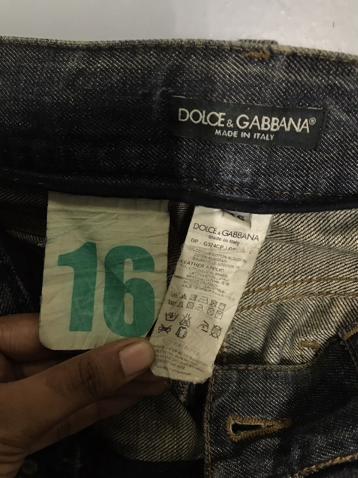 Dolce & Gabbana Vintage Dolce & Gabbana denim Size US 34 / EU 50 - 8 Thumbnail