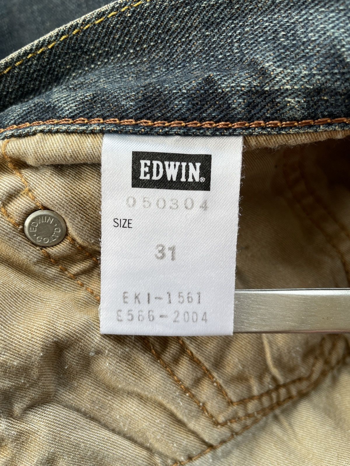 Edwin × Japanese Brand Edwin 503Z Jeans (LG132) Size US 32 / EU 48 - 13 Thumbnail