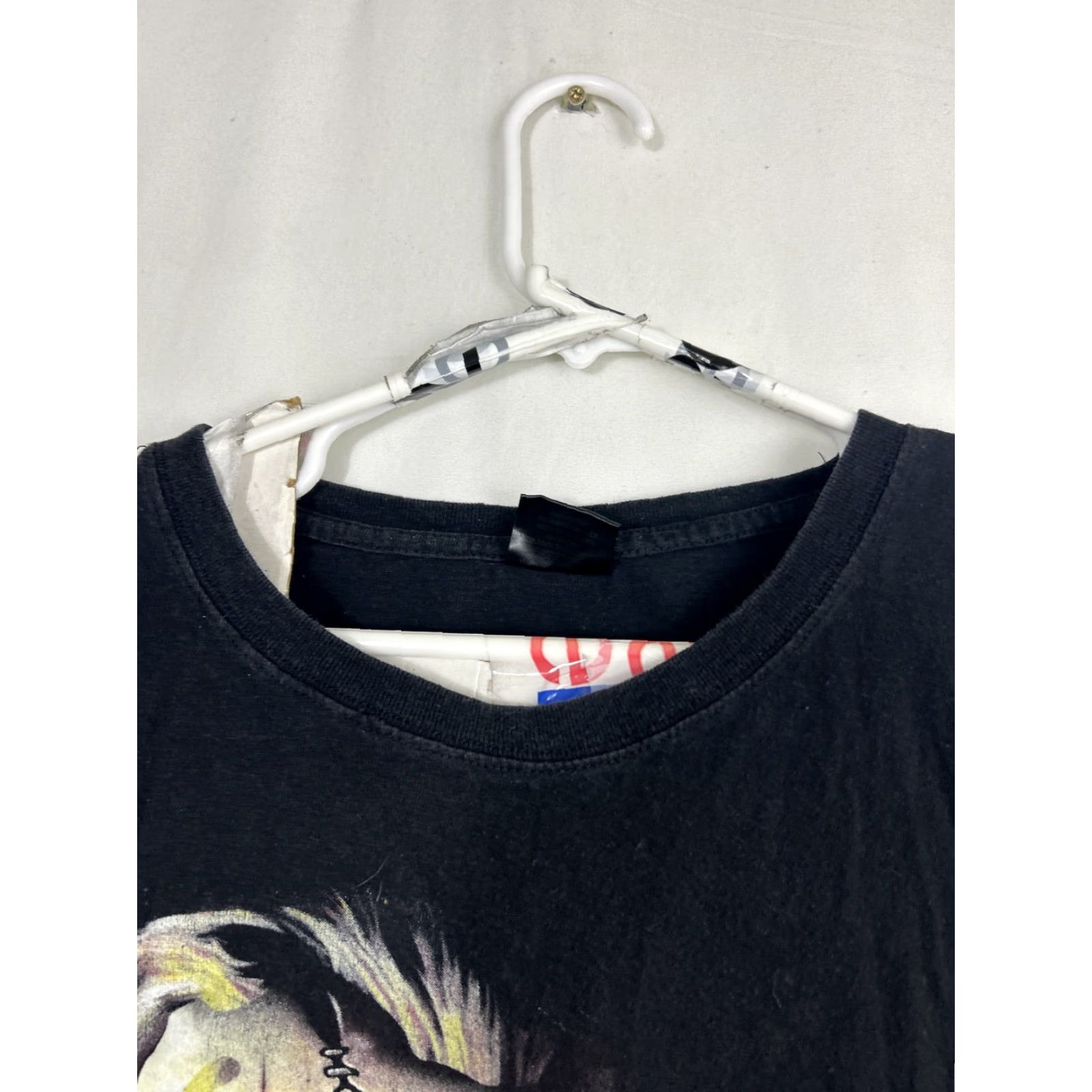 Vintage Chucky Womens Oversize Black Short Sleeve T Shirt L Size Kings Apparel King Apparel 100% Cotton Basic Womens T Shirt Oversized Black Chucky Logo Size L / US 10 / IT 46 - 4 Thumbnail