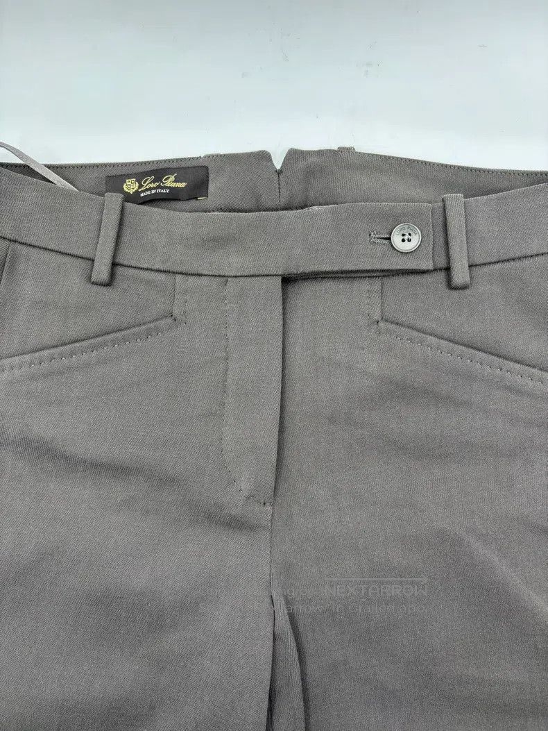 Loro Piana Loro Piana Women's casual pants, made in Italy, gray Size 24" / US 00 / IT 34 - 4 Thumbnail