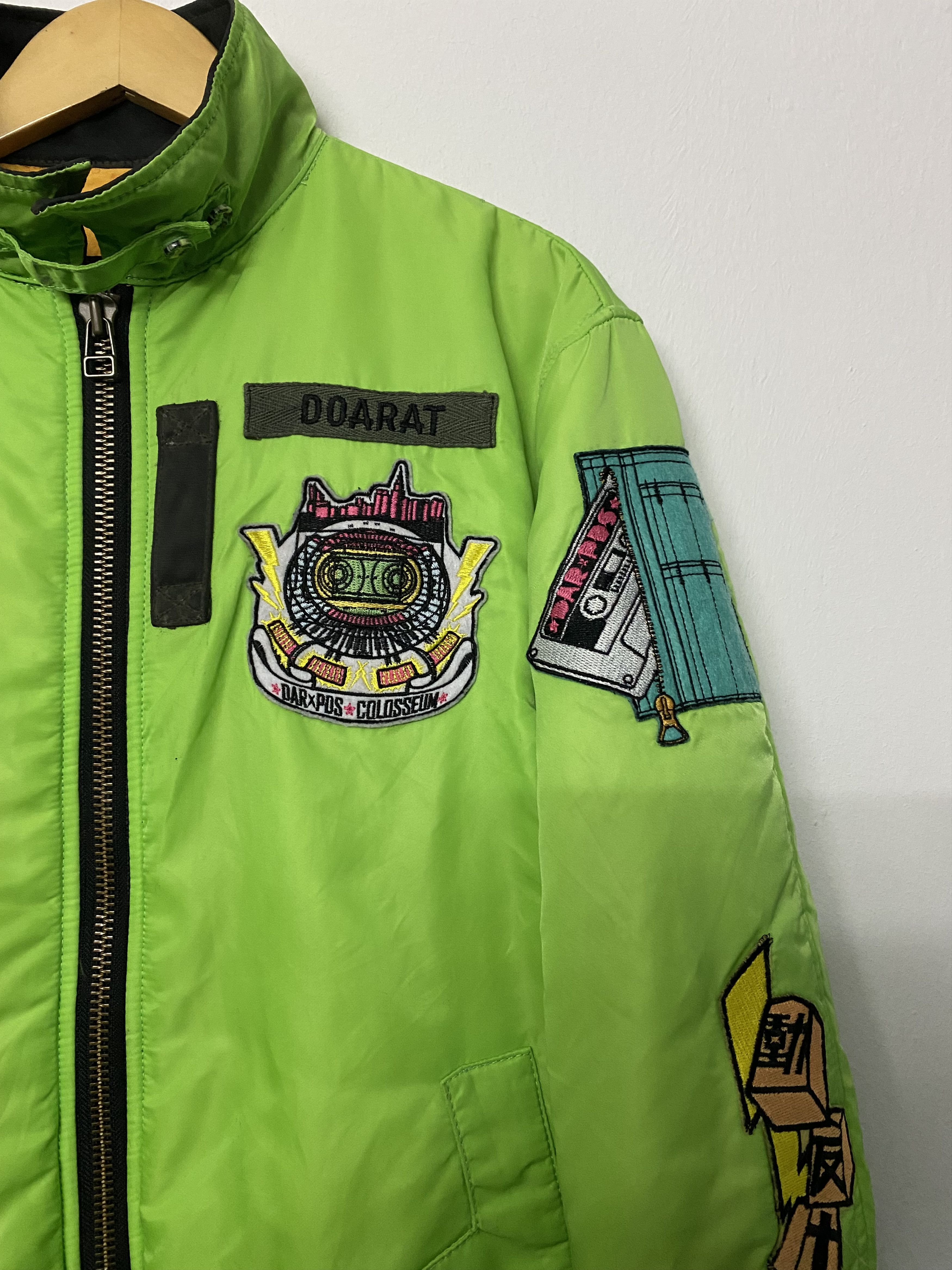 Japanese Brand Punk Drunkers x Doarat Sendagaya PDS DAR Bomber Jacket Size US M / EU 48-50 / 2 - 7 Thumbnail