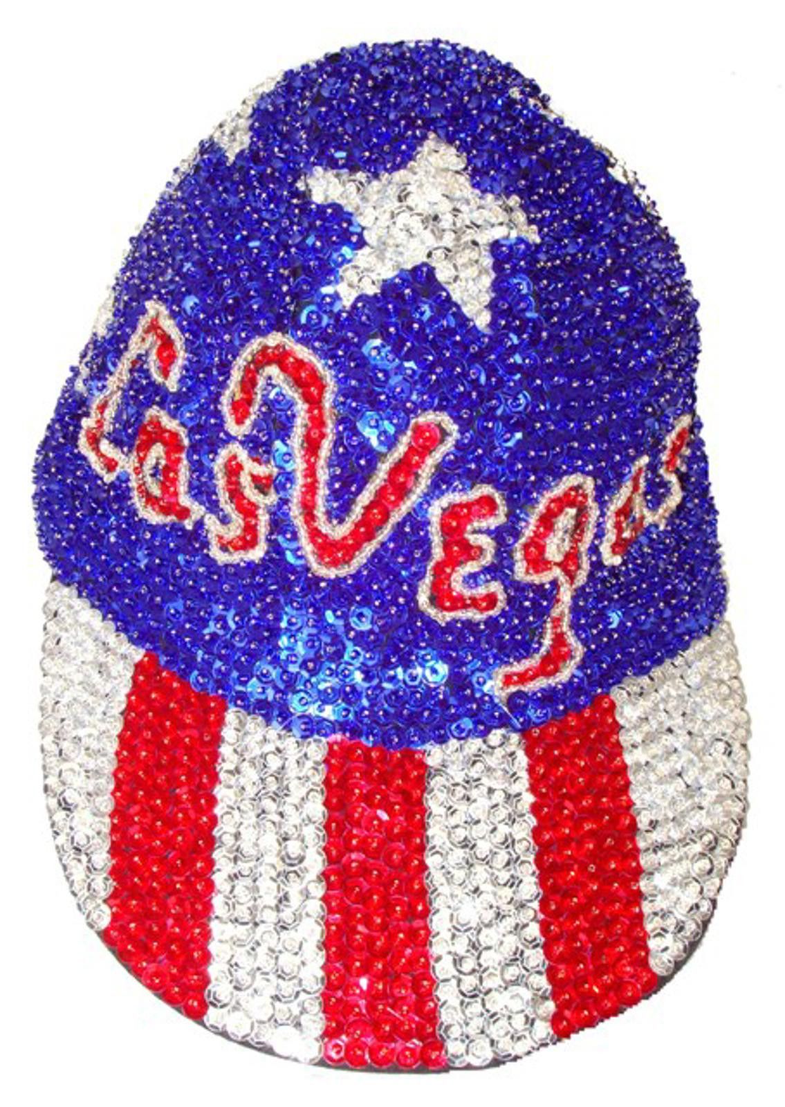 Designer Sequin Baseball Cap Las Vegas Usa .. Size ONE SIZE - 1 Preview