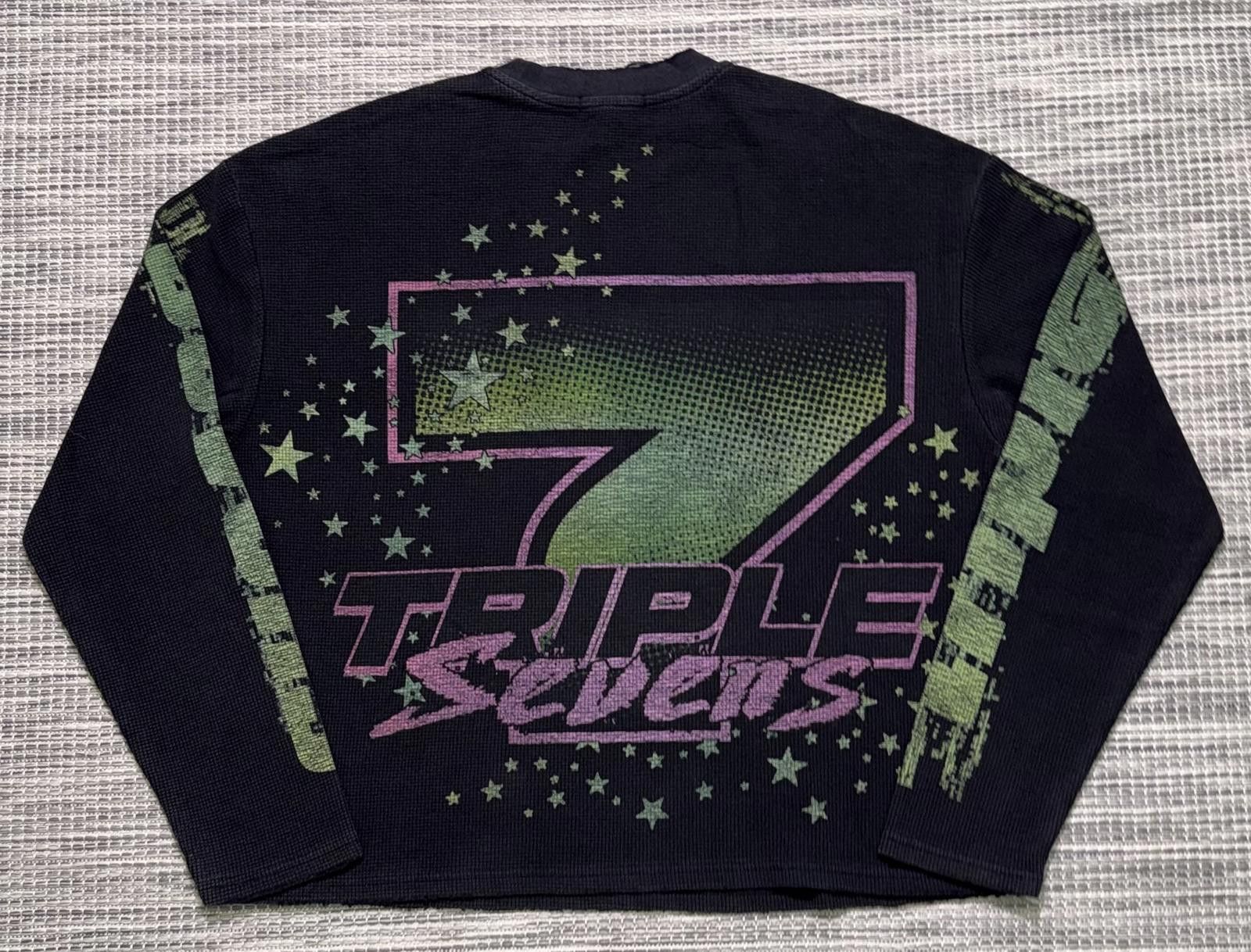 Other Triple Sevens All Star V2 Black/Green Waffle Knit Size US M / EU 48-50 / 2 - 3 Thumbnail