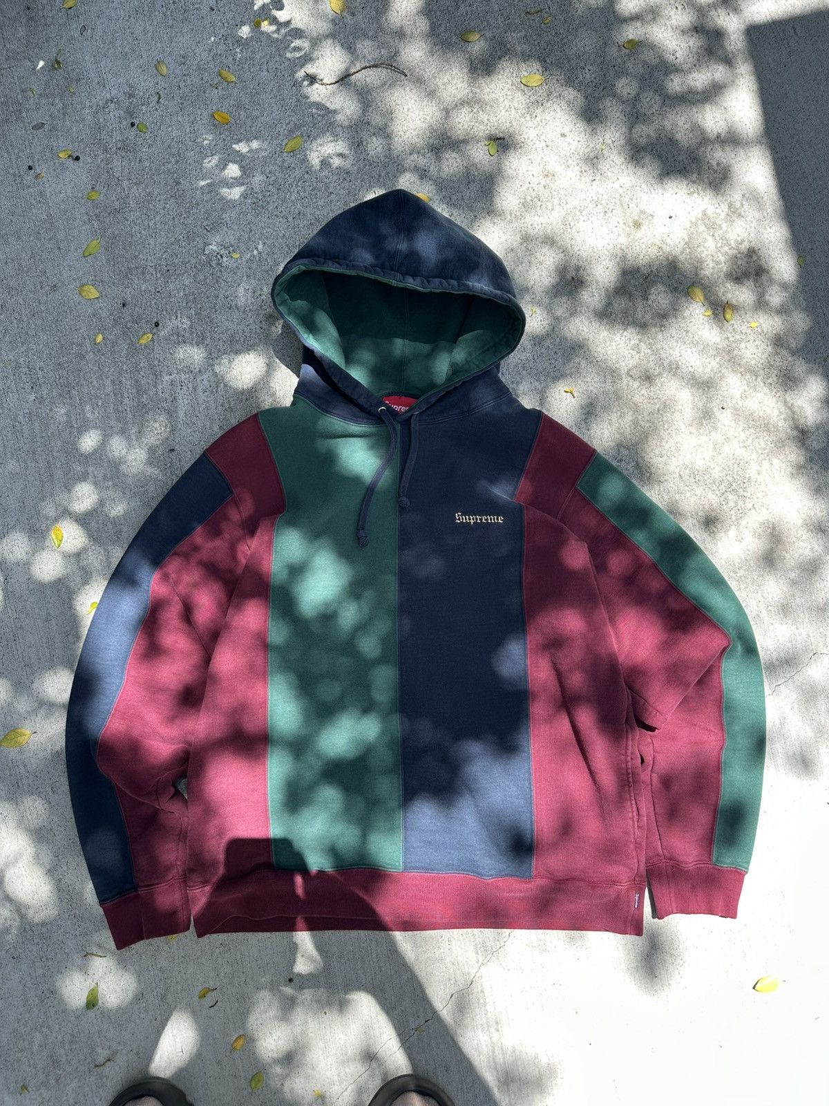 Supreme Tricolor Hoodie | Grailed