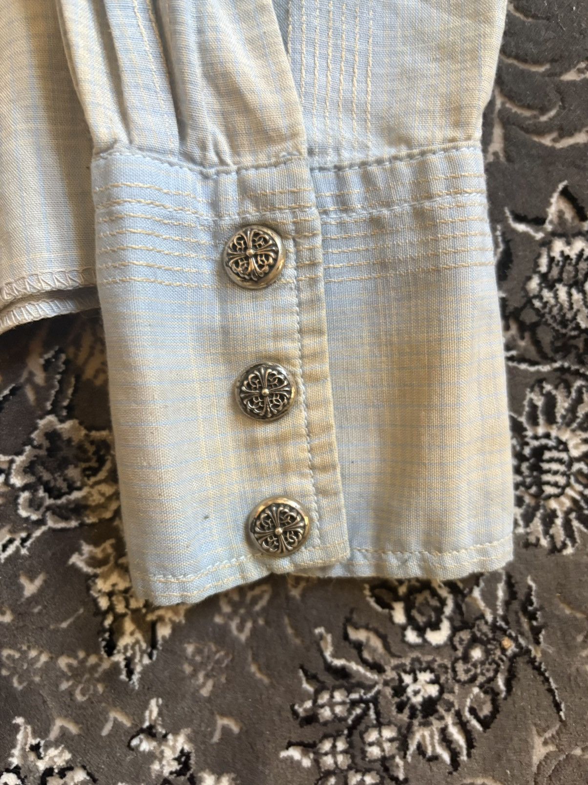 Chrome Hearts Chrome Hearts Fleur Patch Flannel Size US S / EU 44-46 / 1 - 7 Thumbnail