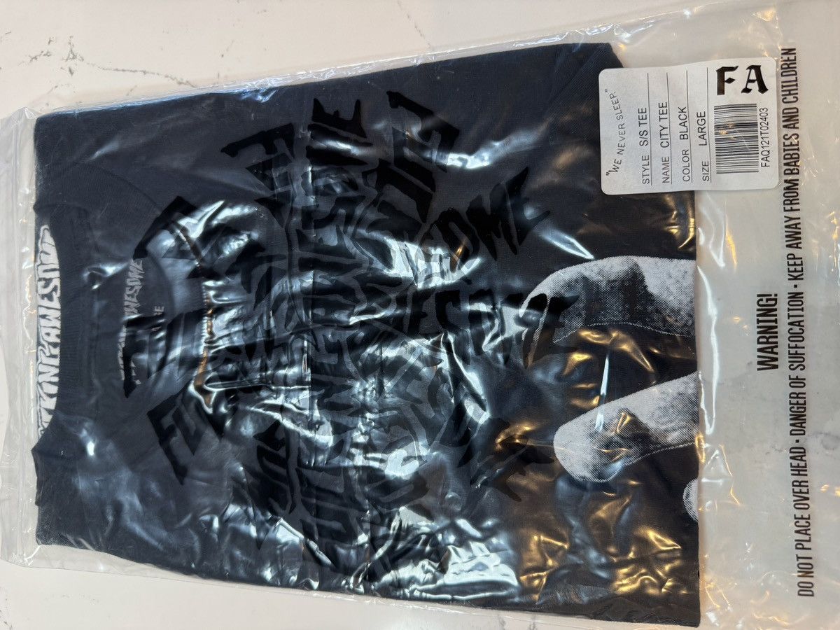 Fucking Awesome Fucking Awesome City T-Shirt Black Size Large Deadstock Size US L / EU 52-54 / 3 - 3 Thumbnail
