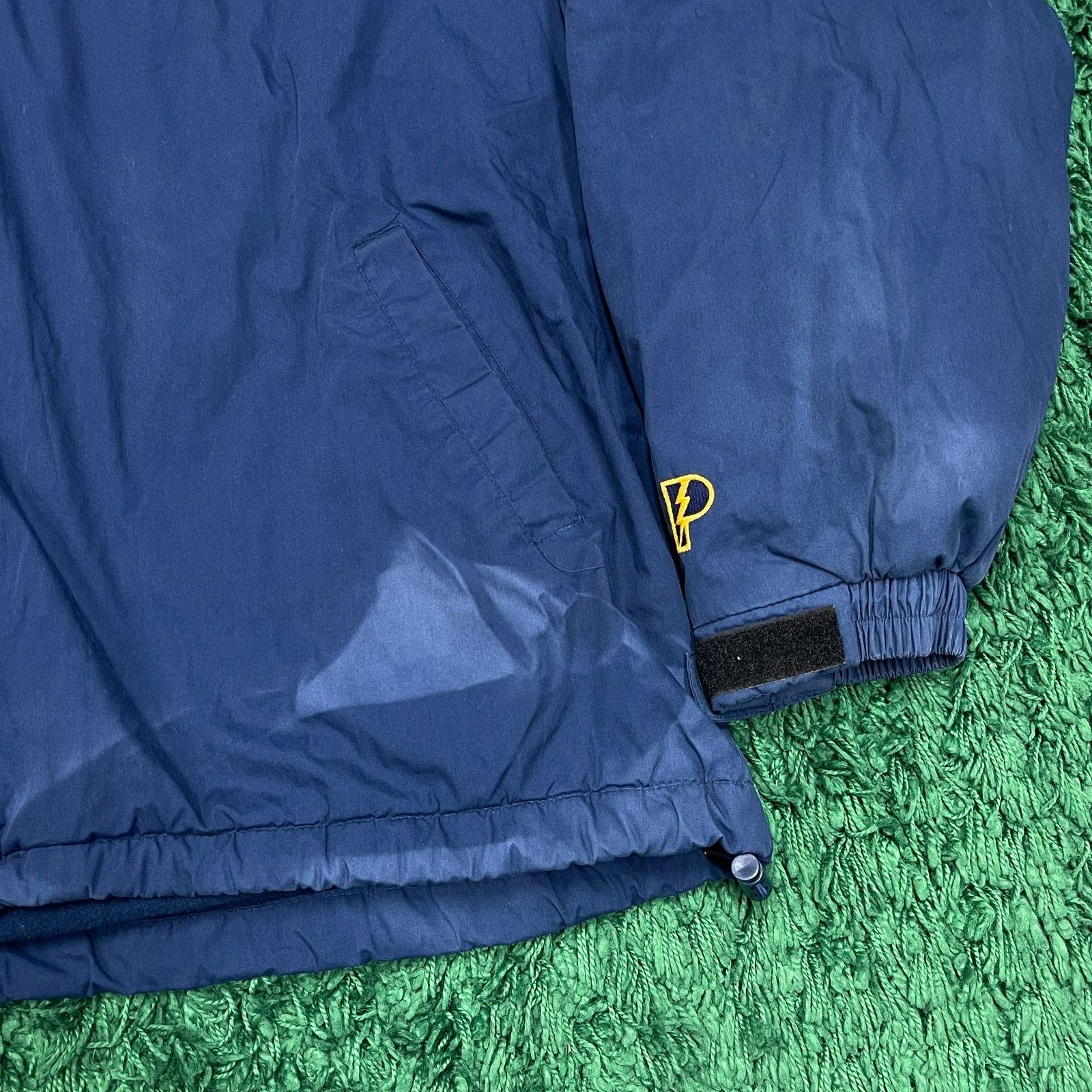 Pro Player vintage 1990s Pro Player Michigan Wolverines Blue Jacket Size US XXL / EU 58 / 5 - 3 Thumbnail